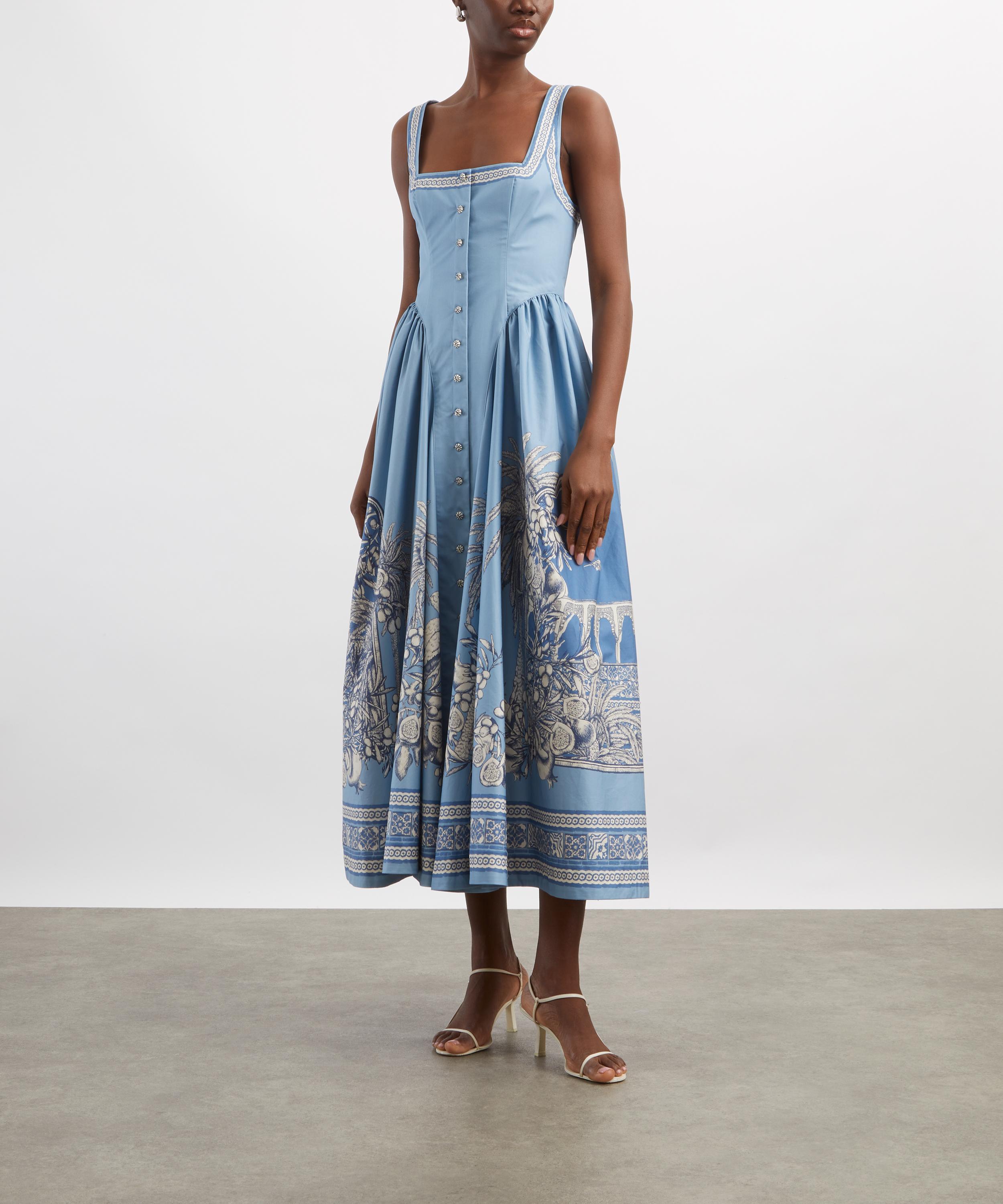 ALÉMAIS - Villa Romantica Midi Dress image number 2