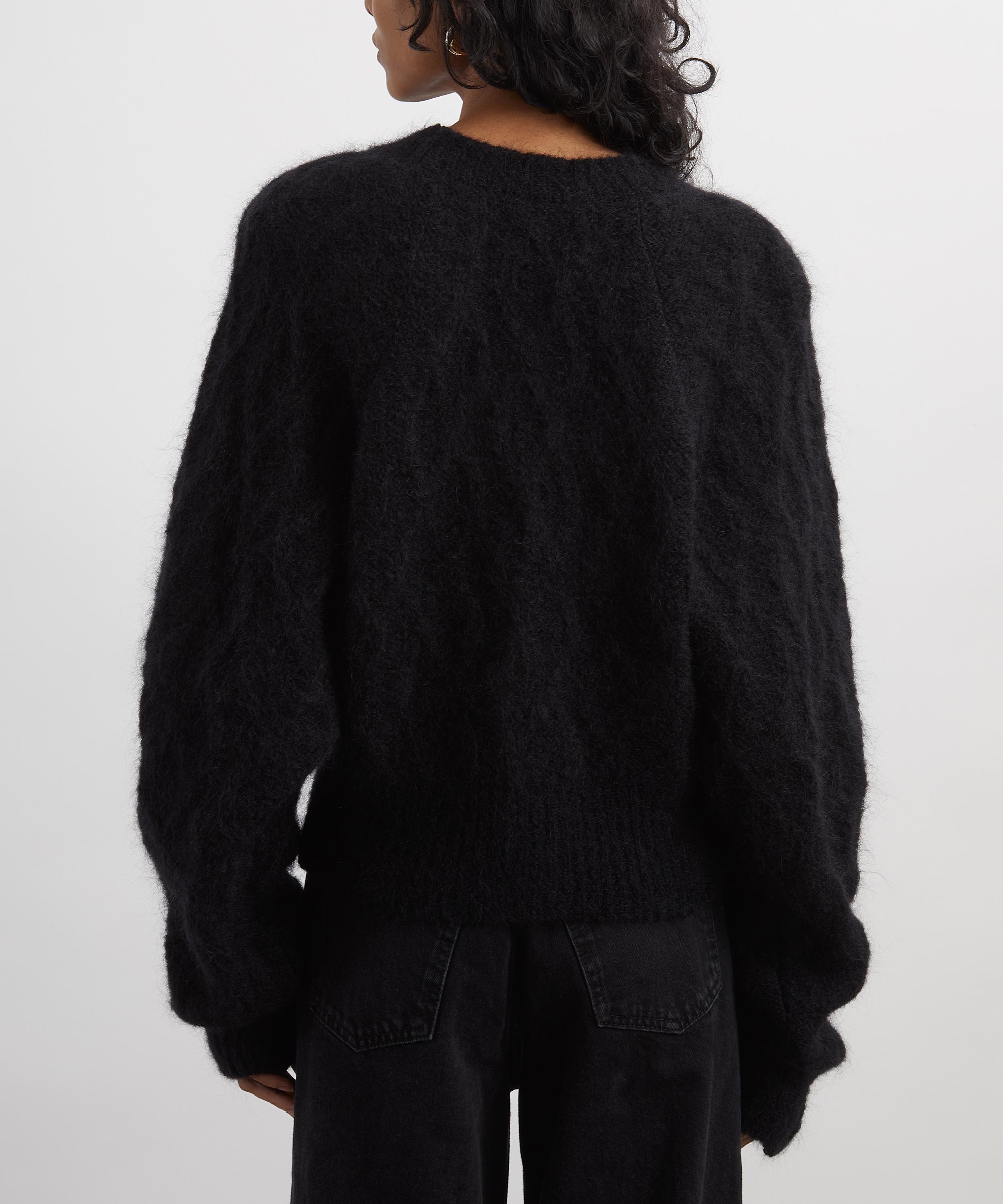 ROTATE Birger Christensen - Fluffy Knit Cardigan image number 3
