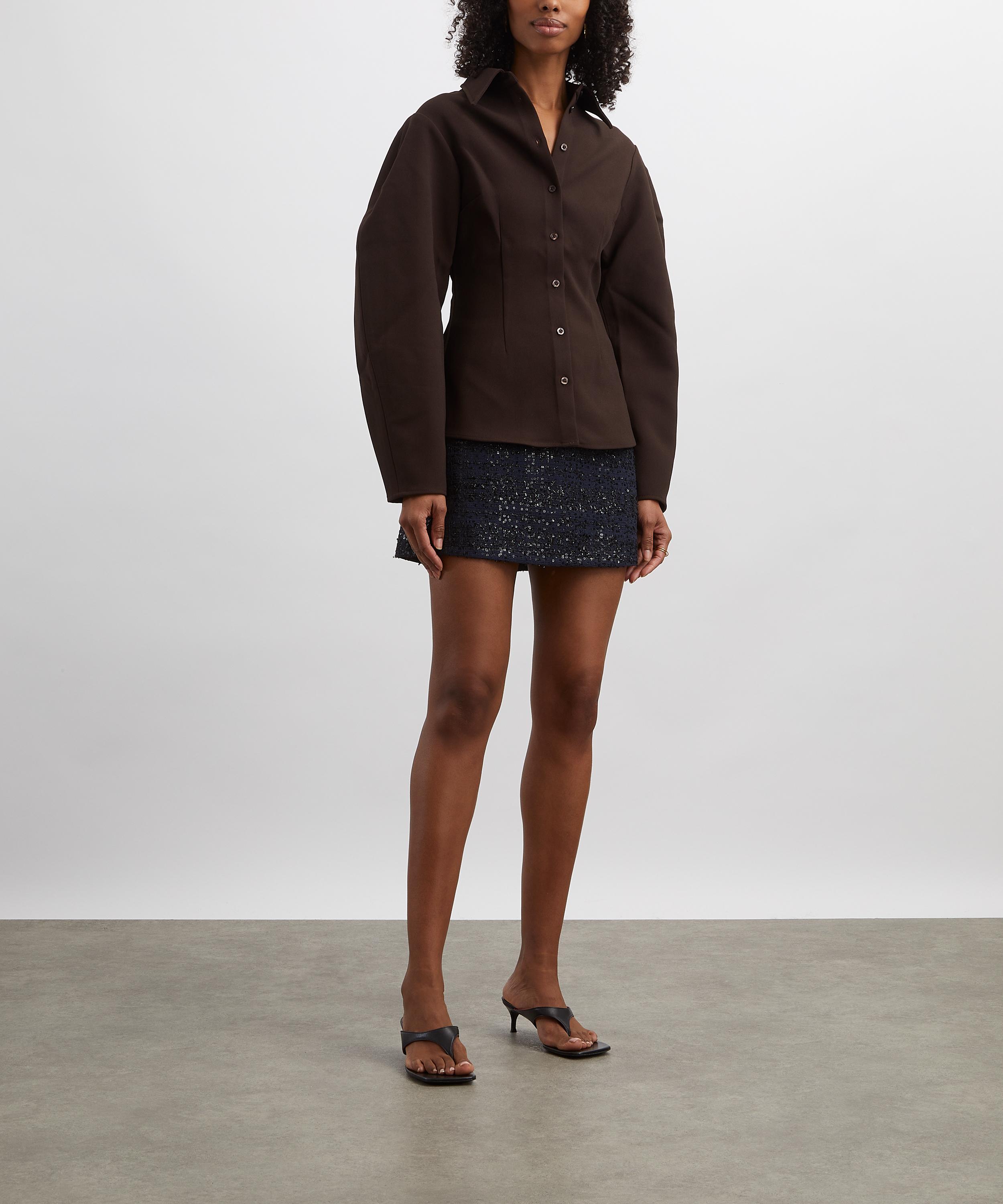 ROTATE Birger Christensen - Suiting Fitted Shirt image number 1