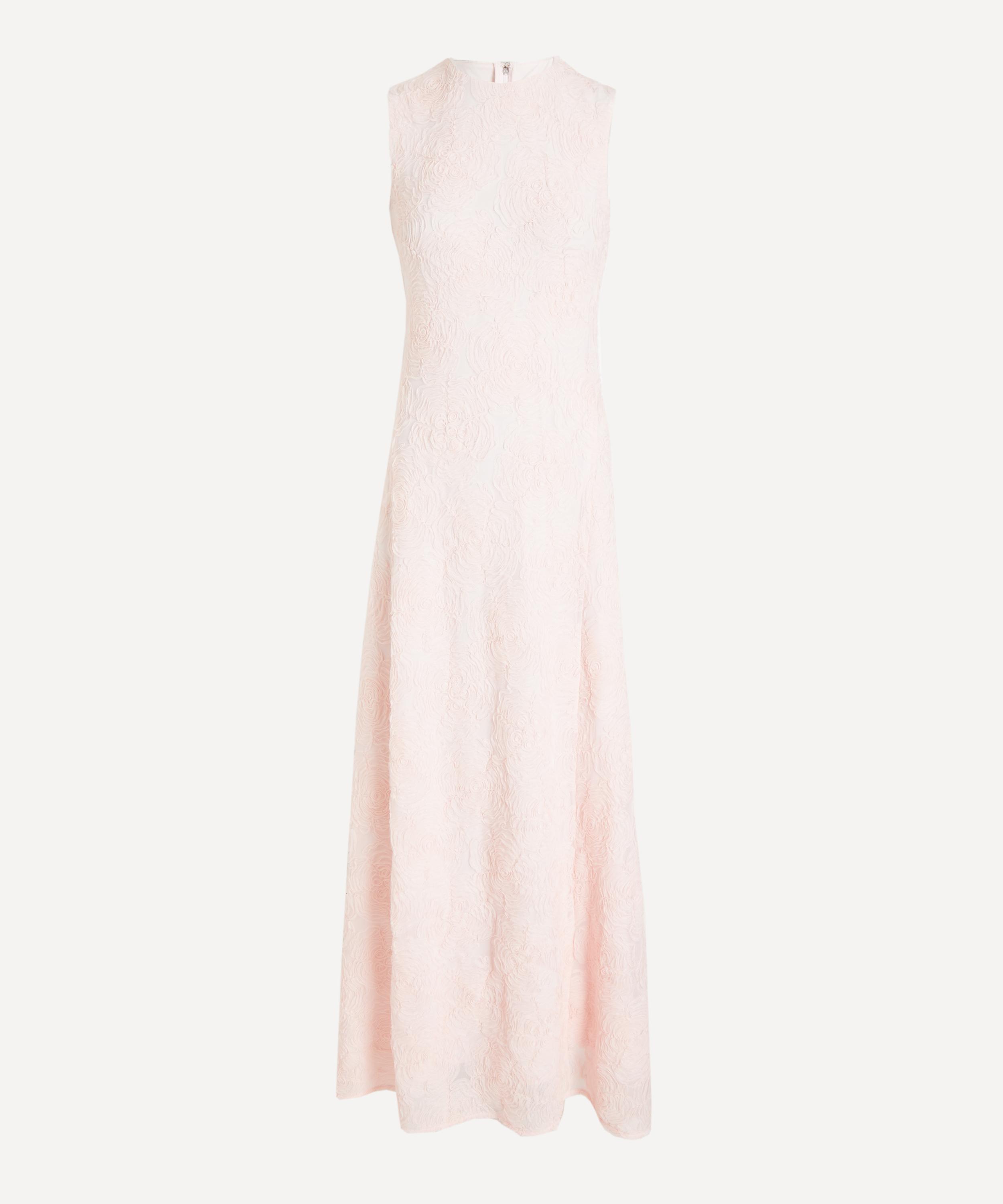 ROTATE Birger Christensen - Floral-Jacquard Maxi Dress