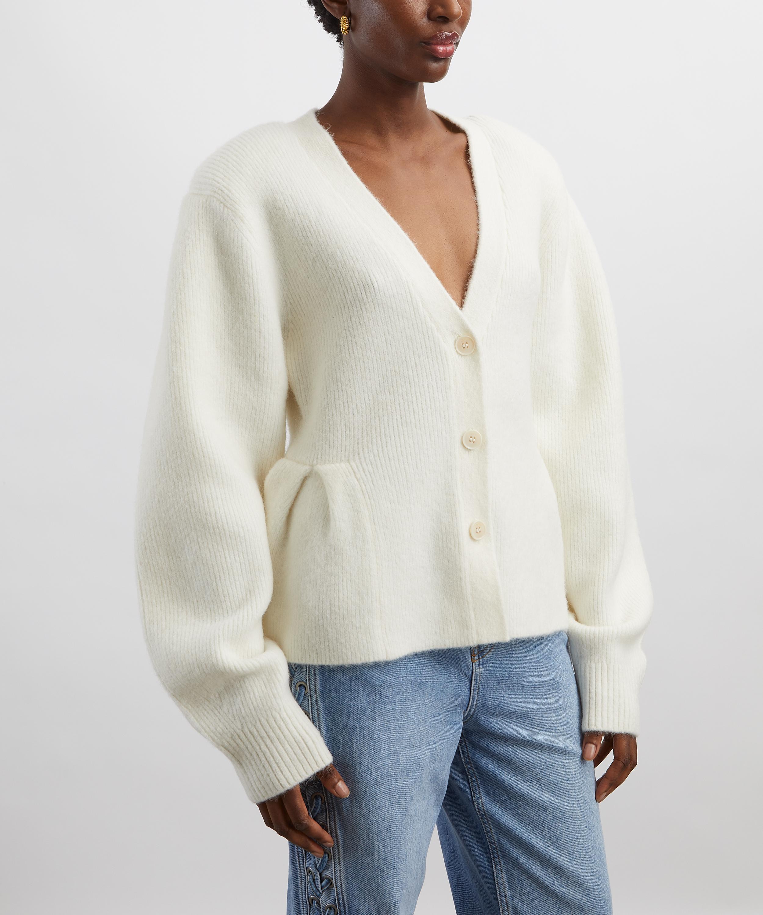 ROTATE Birger Christensen - Peplum Knit Cardigan image number 2