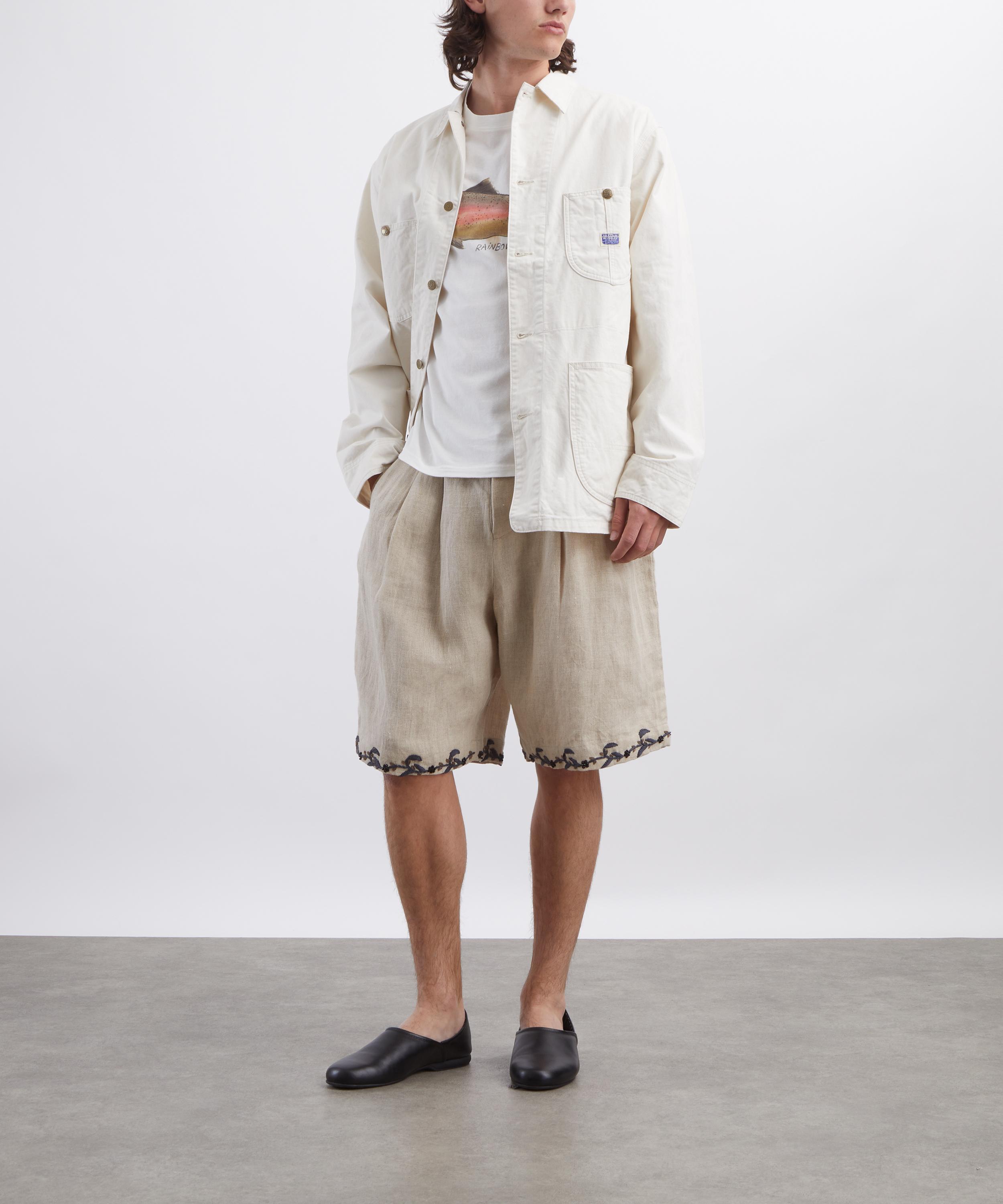 Kapital - Rough-Face Twill Cactus Beer Jacket image number 1