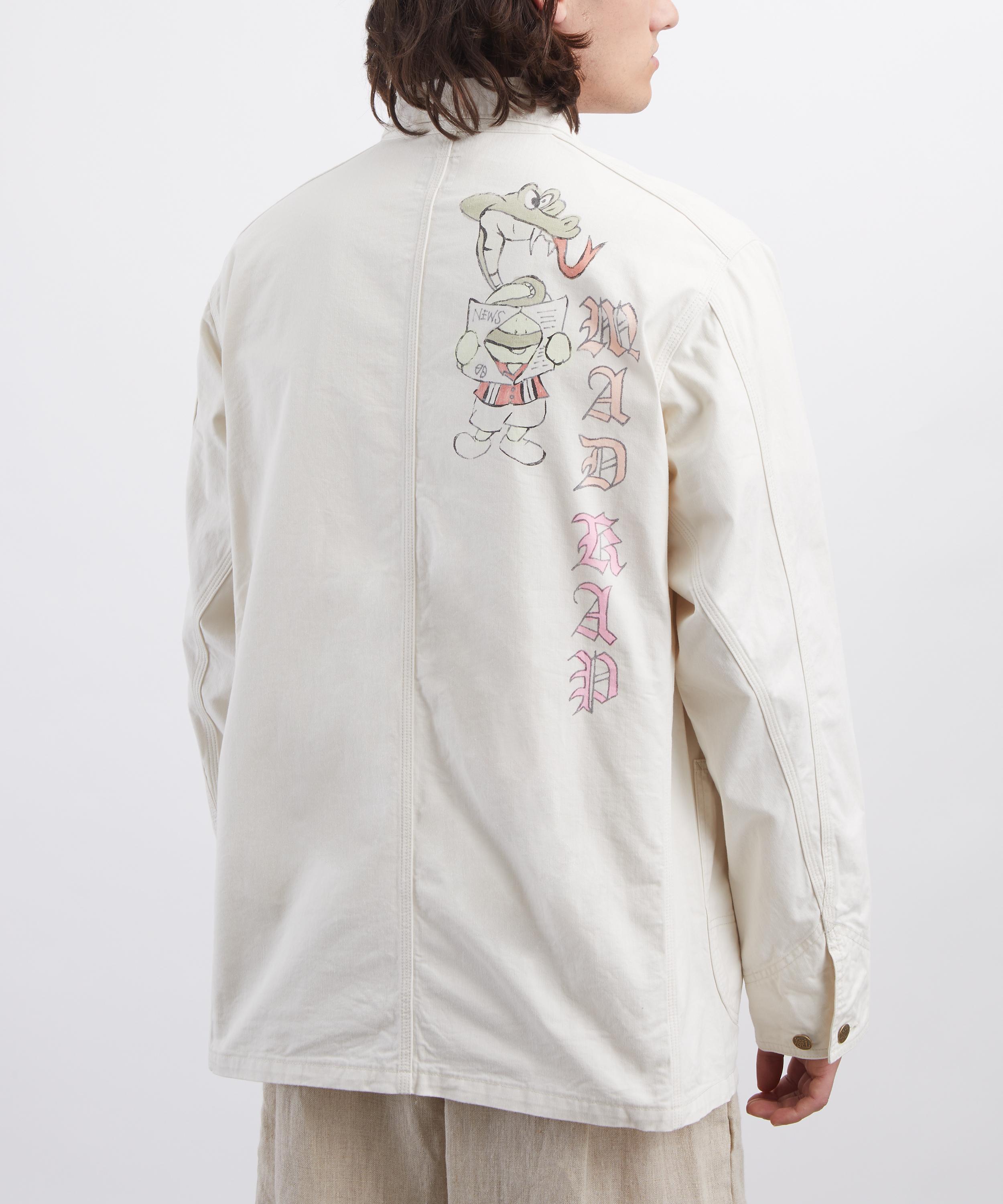 Kapital - Rough-Face Twill Cactus Beer Jacket image number 3