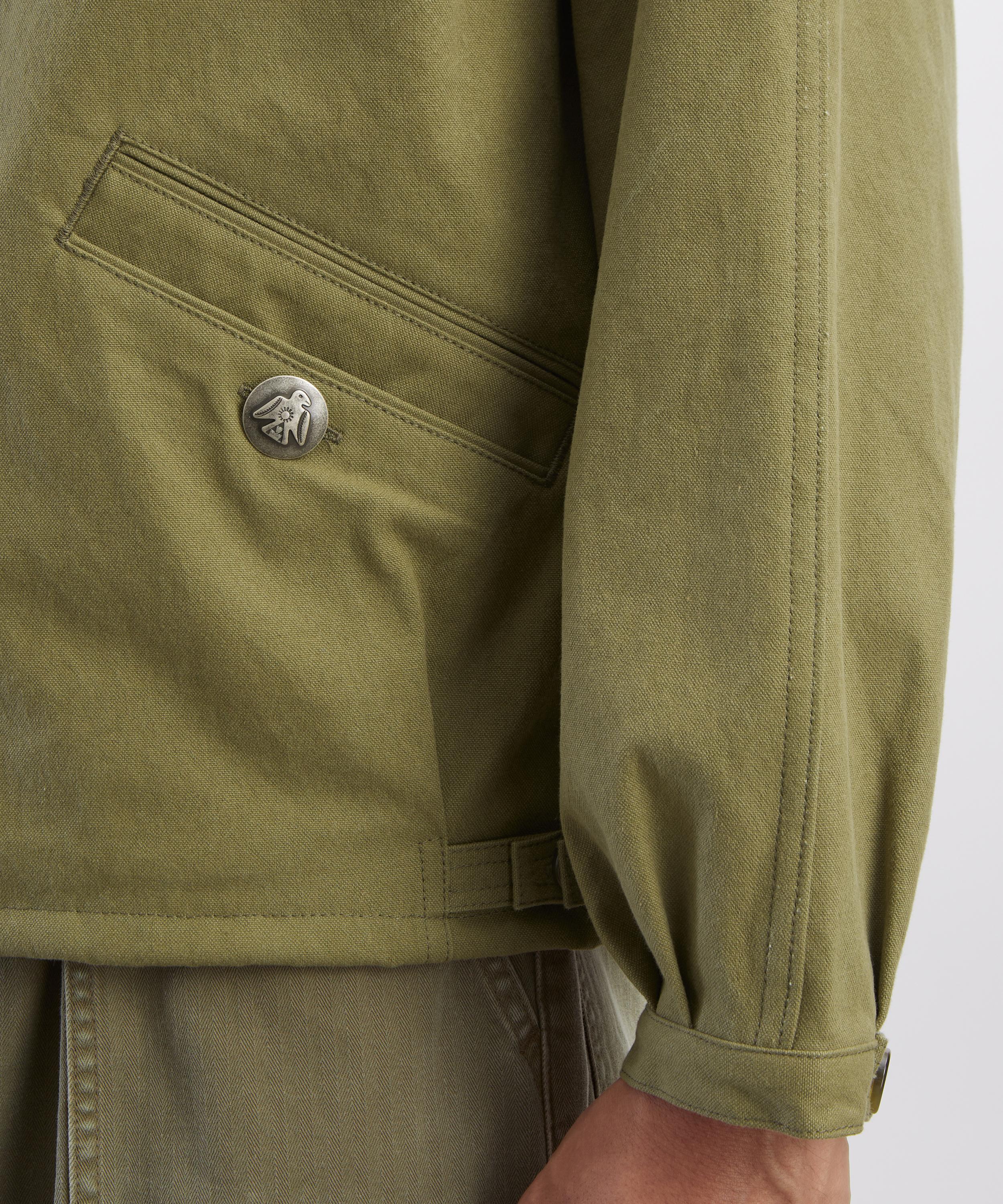 Kapital - WR Canvas ZIP-UP KAYAK PAW-PAW Blouson Jacket image number 4