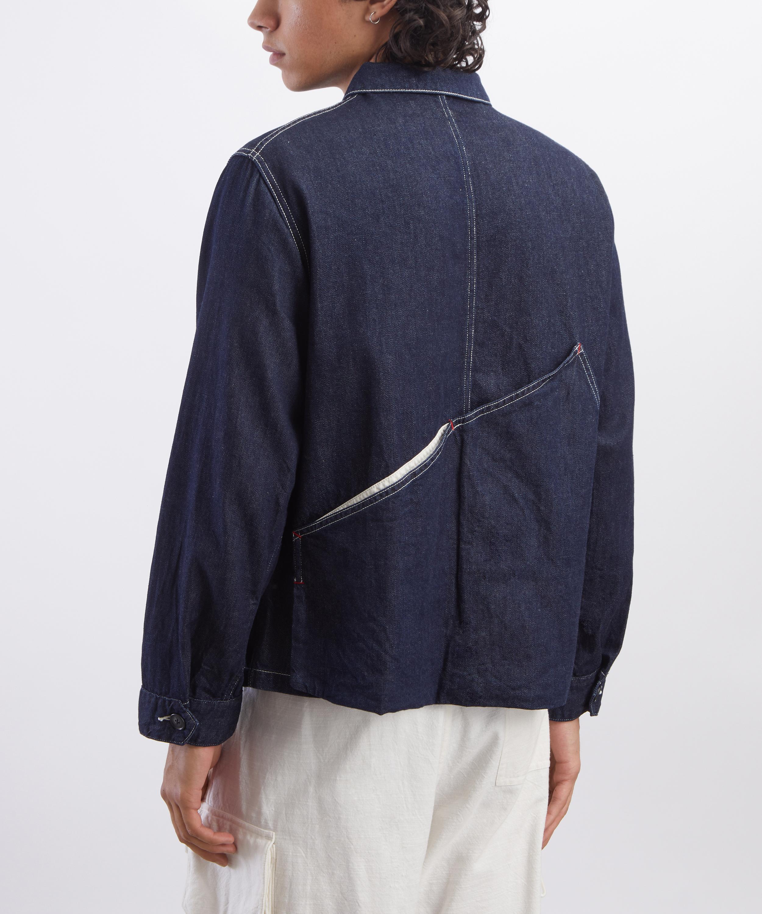 Kapital - 11.5oz Denim x 8oz Denim RINGOMAN Coverall Jacket image number 3