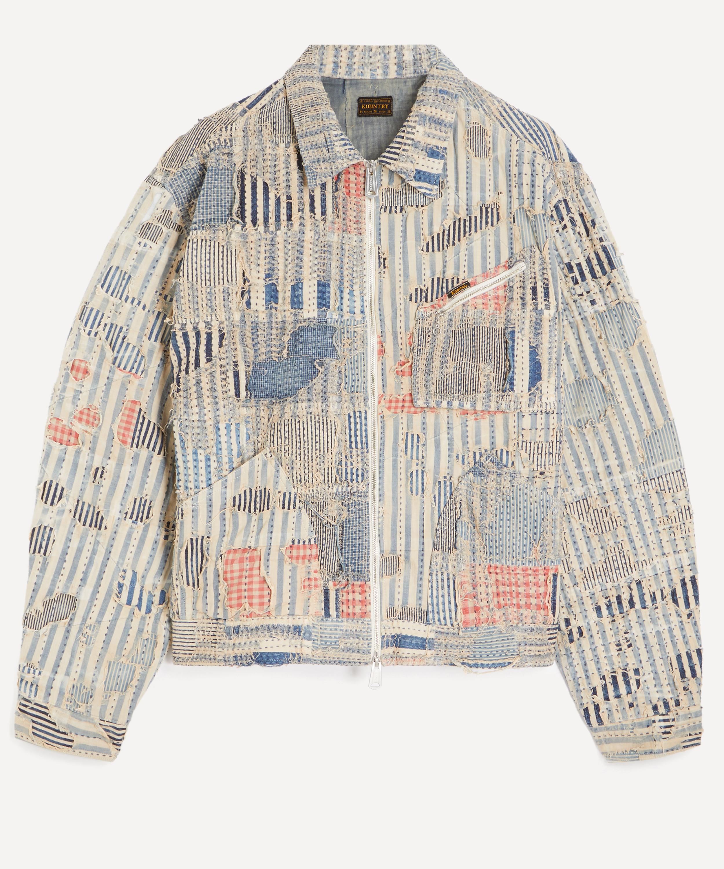 Kapital - Liberty Boro Zip-Up Blouson Jacket