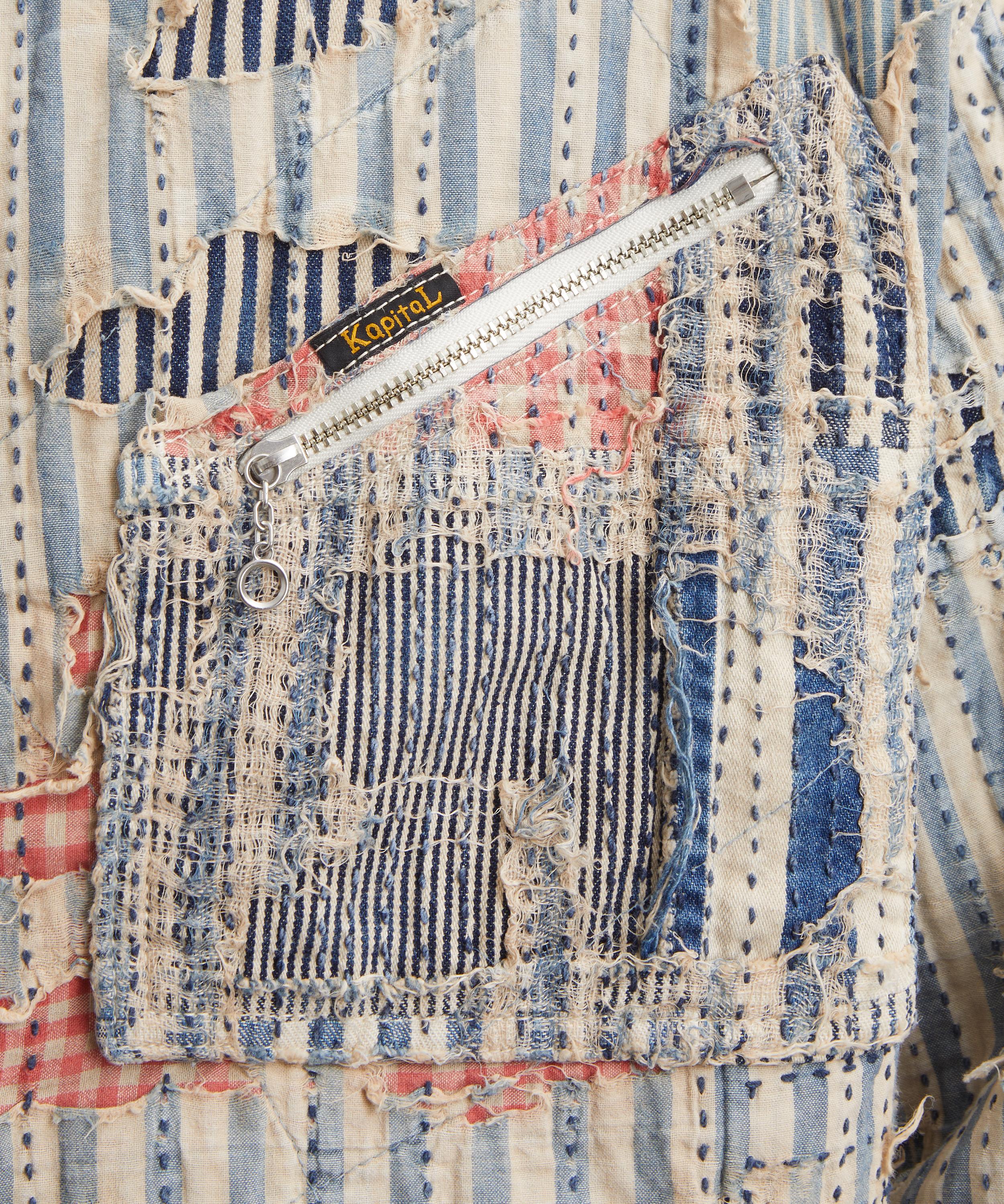 Kapital - Liberty Boro Zip-Up Blouson Jacket image number 4