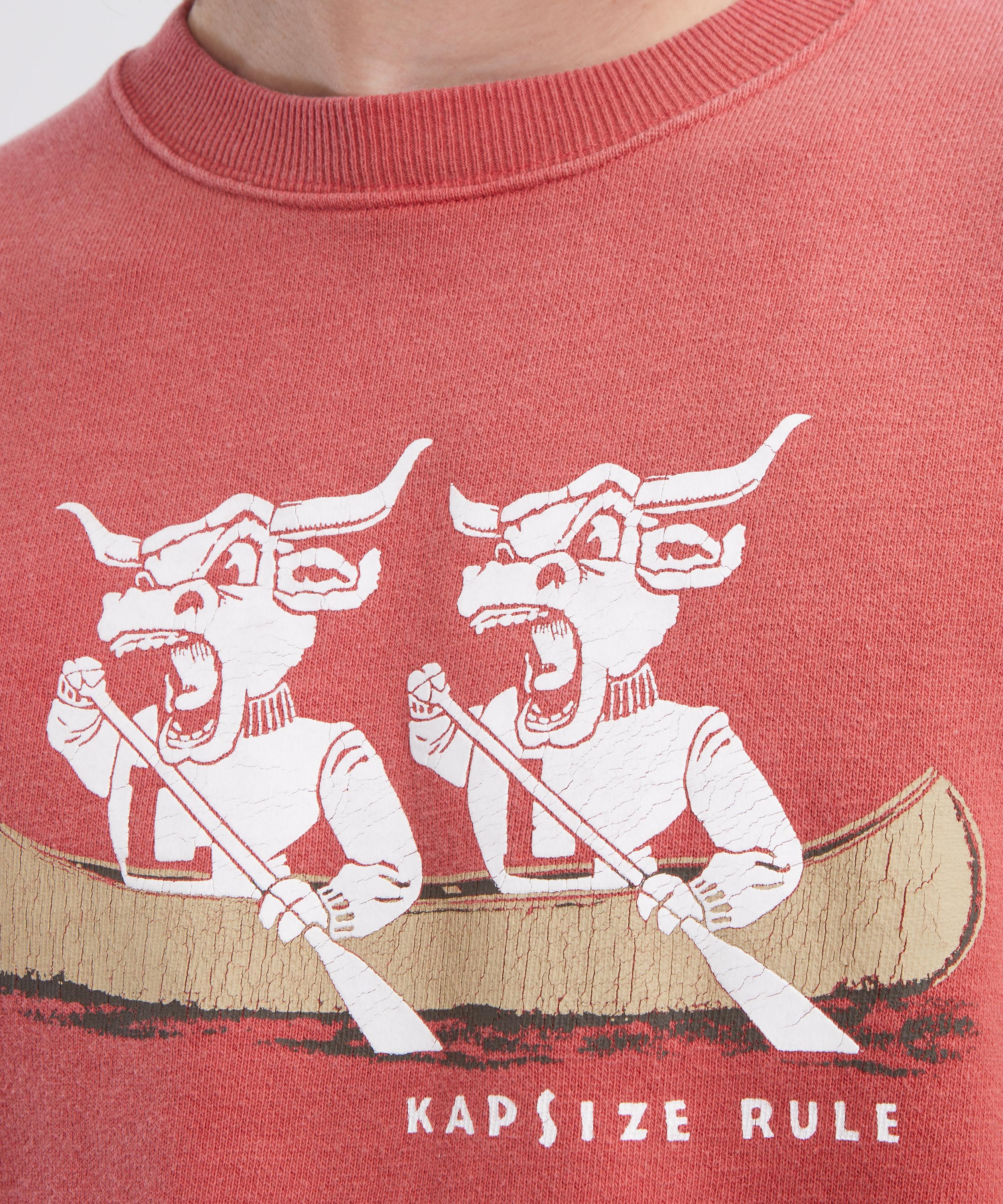 Kapital - SWT Knit Crew Longhorn Sweatshirt image number 4
