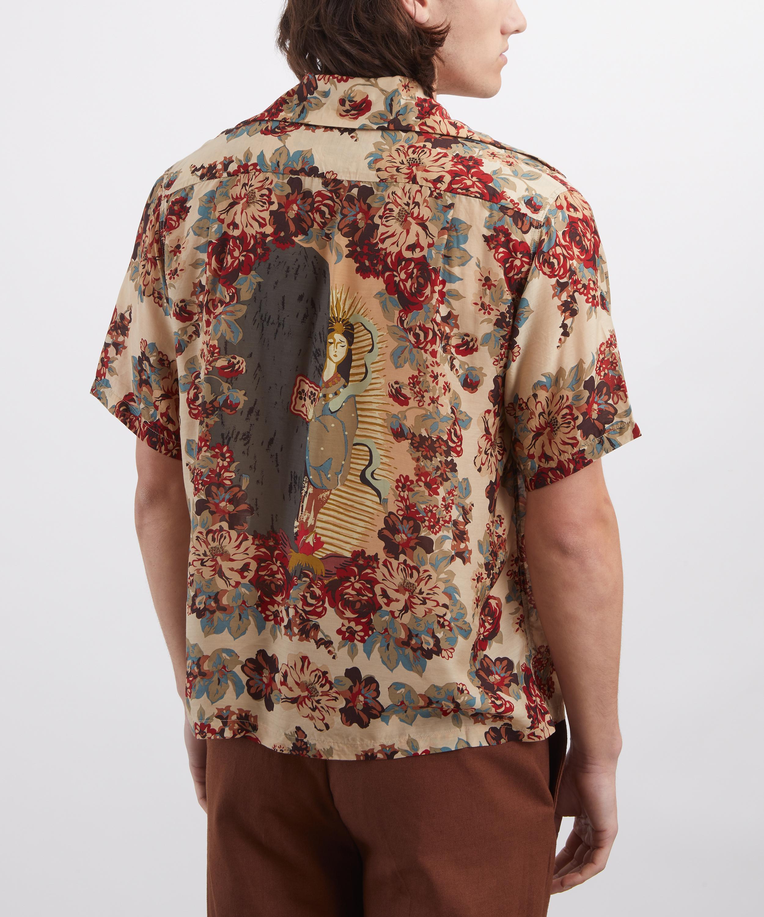 Kapital - Silk Rayon Champetre Wrangle Aloha Shirt image number 3
