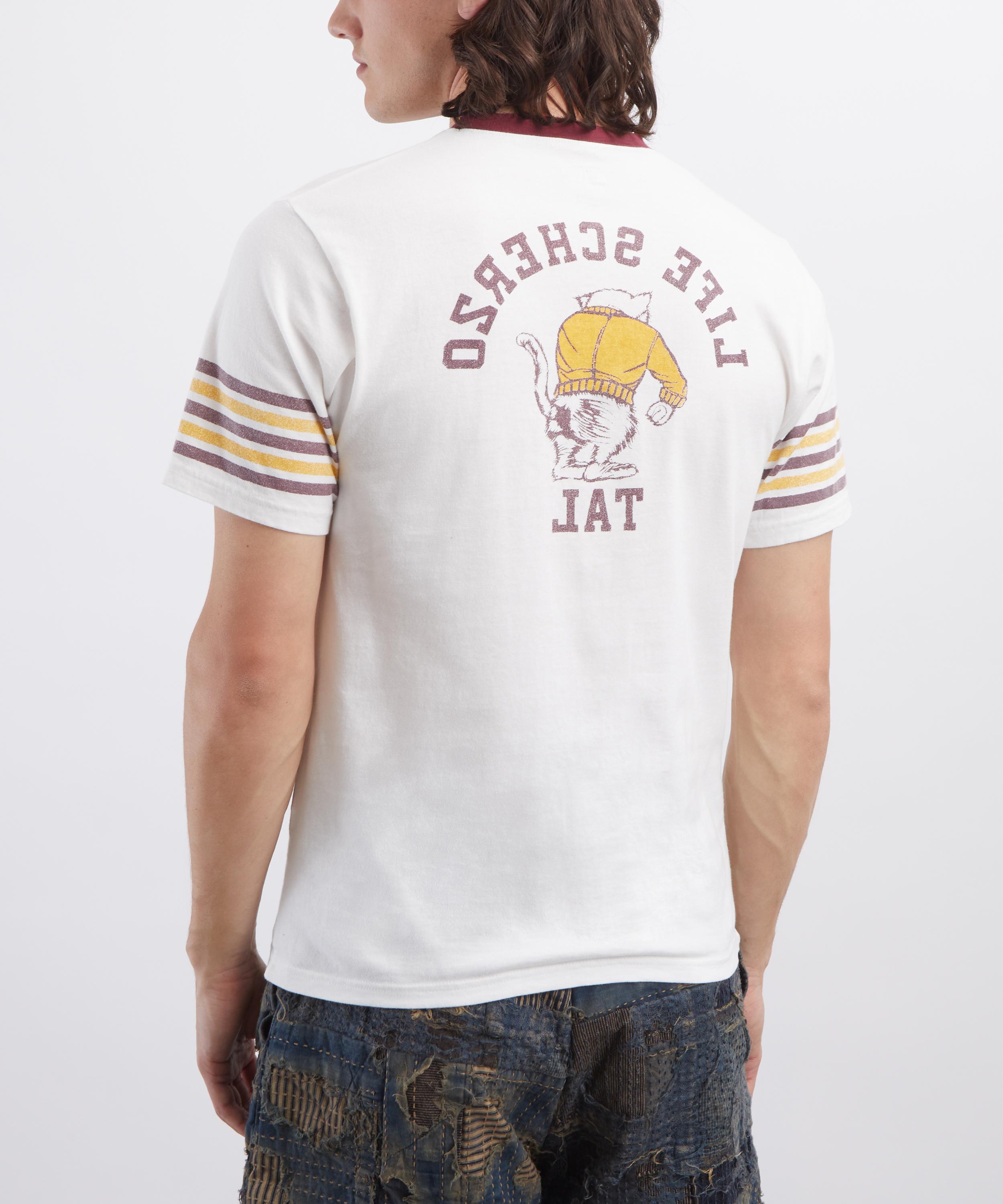 Kapital - Jersey Ringer College T-Shirt image number 3