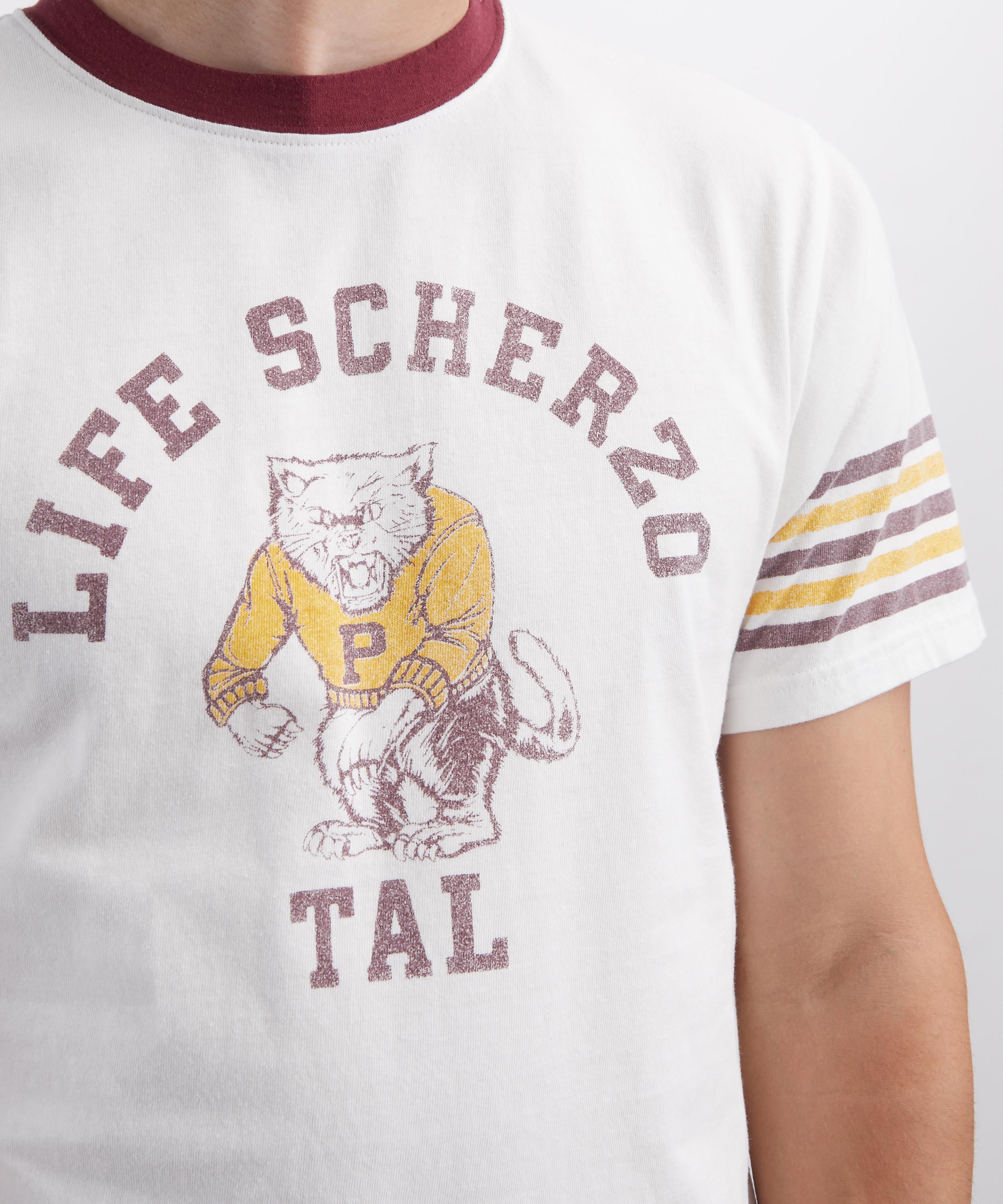 Kapital - Jersey Ringer College T-Shirt image number 4