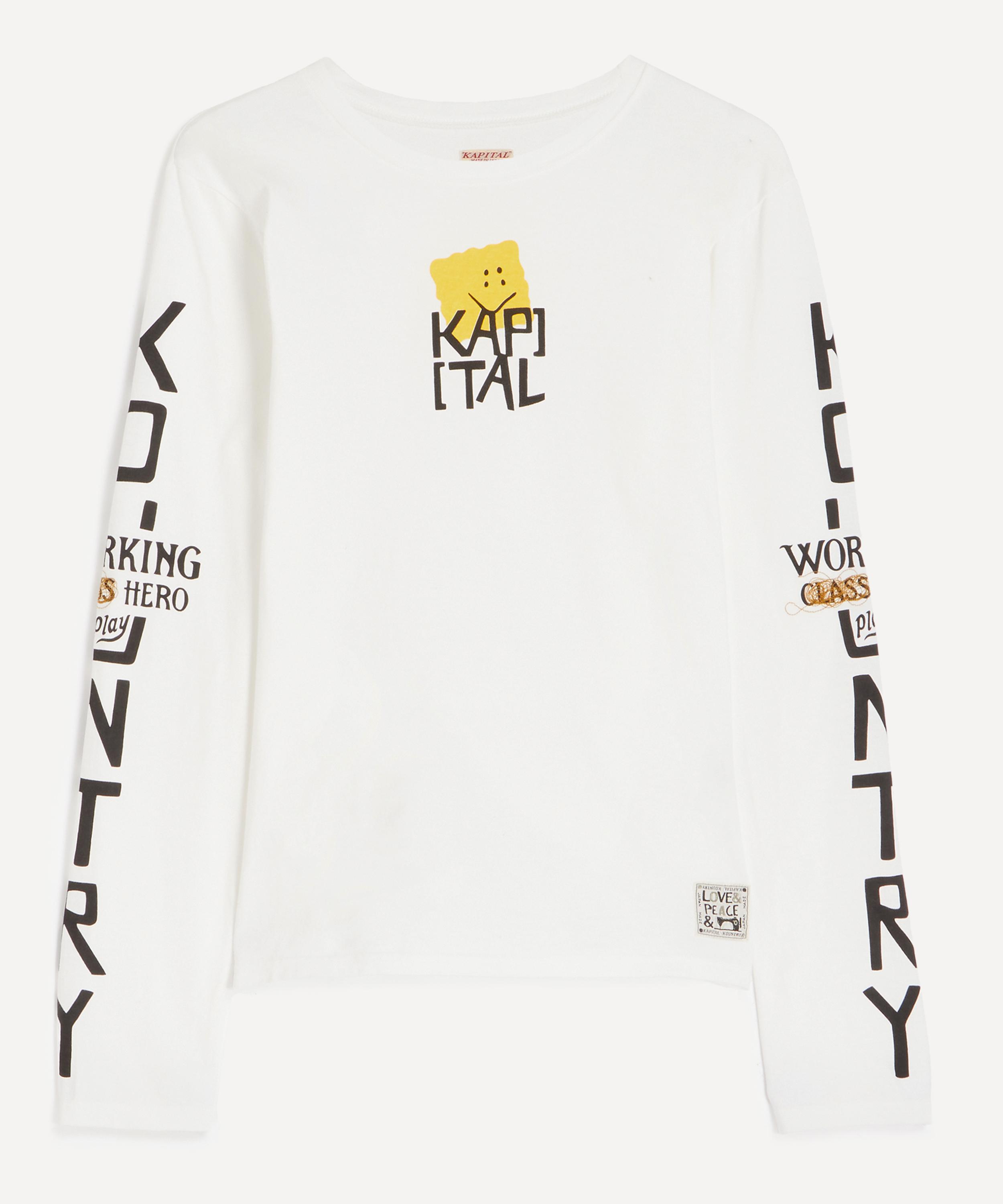 Kapital - Jersey Long-Sleeve Peckish Kap T-Shirt