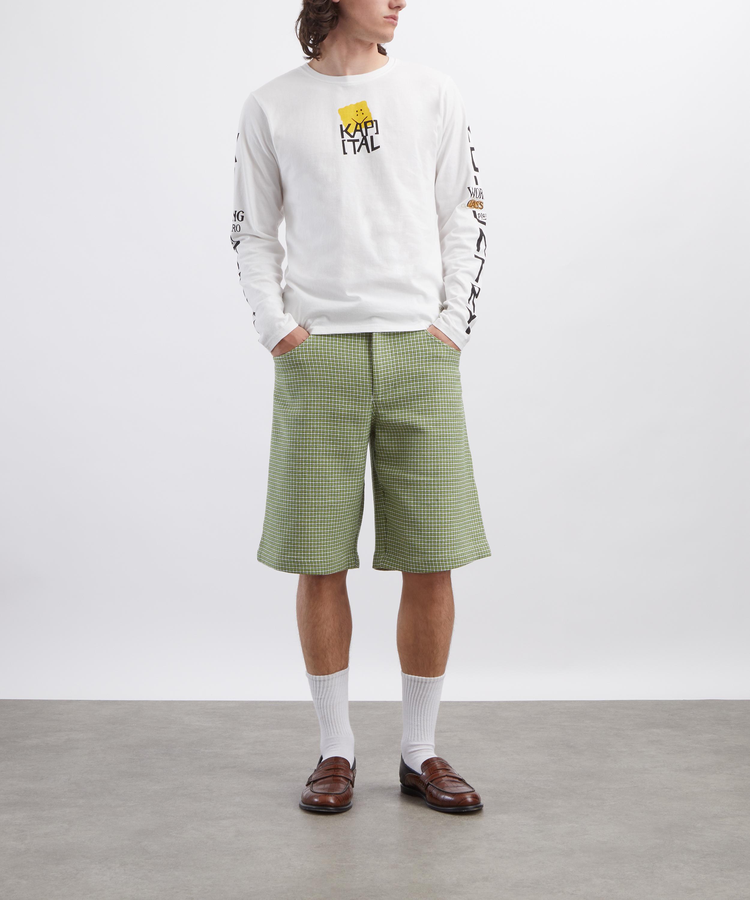 Kapital - Jersey Long-Sleeve Peckish Kap T-Shirt image number 1