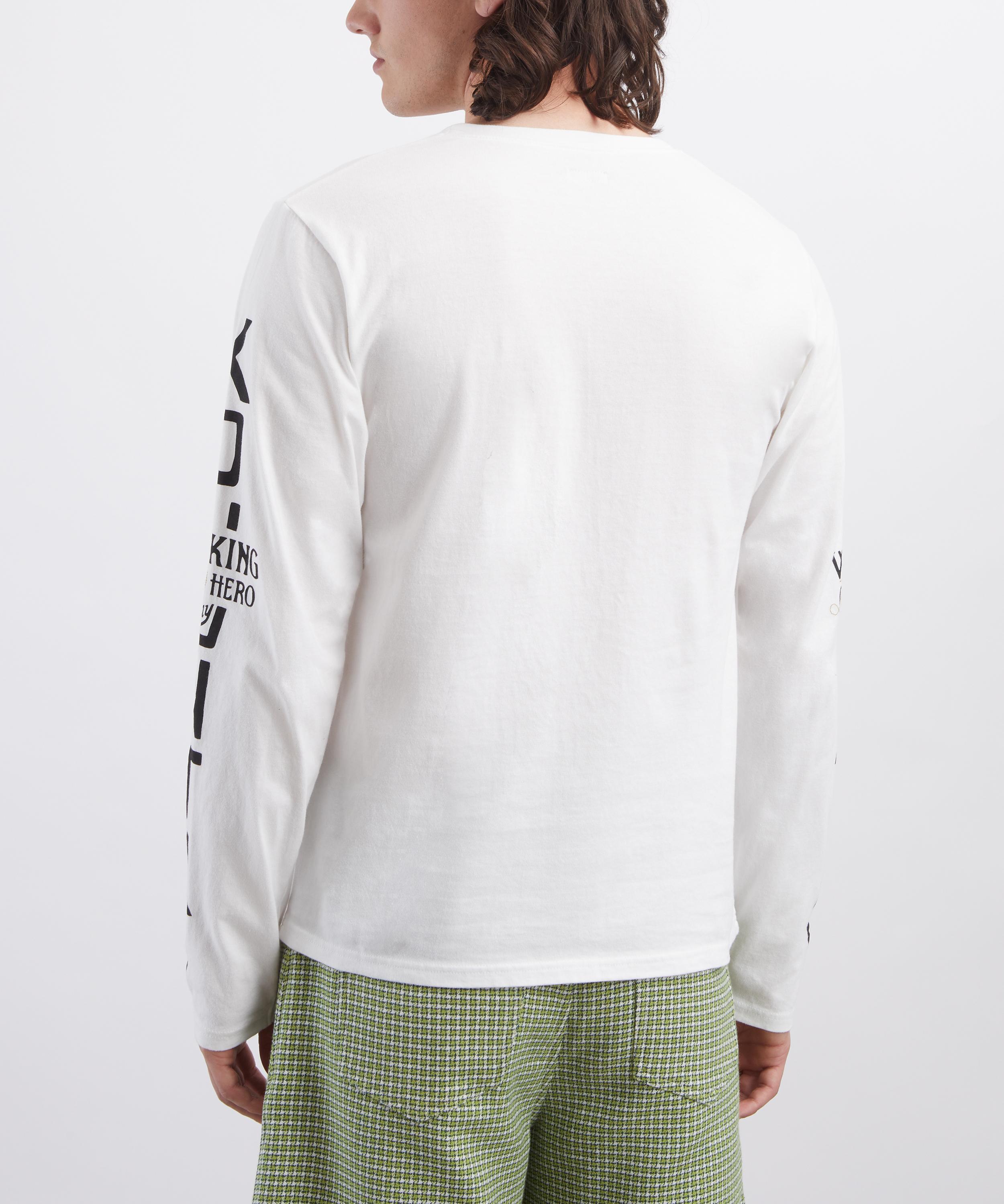 Kapital - Jersey Long-Sleeve Peckish Kap T-Shirt image number 3