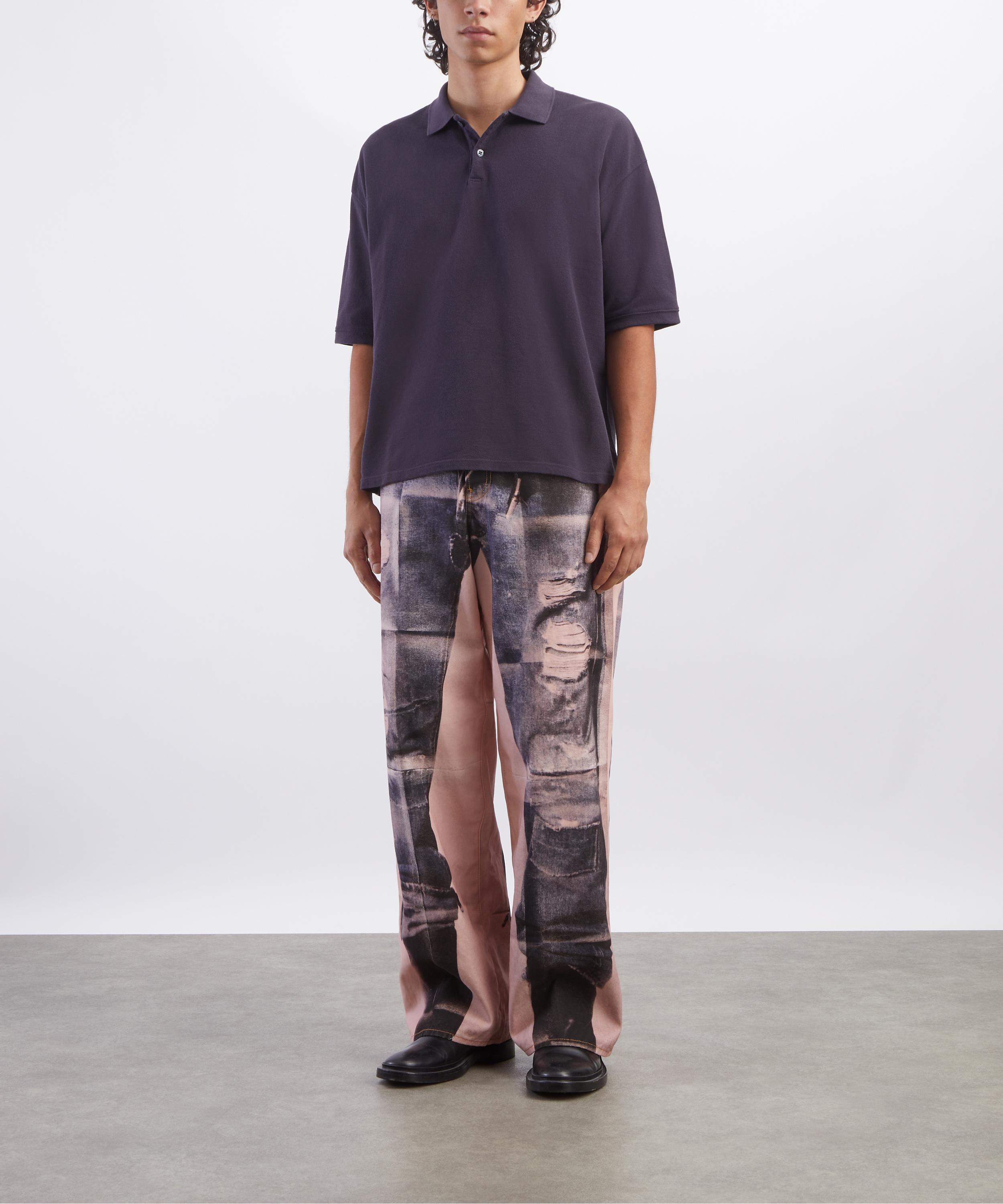 Kapital - Pique BOX Polo Shirt image number 1