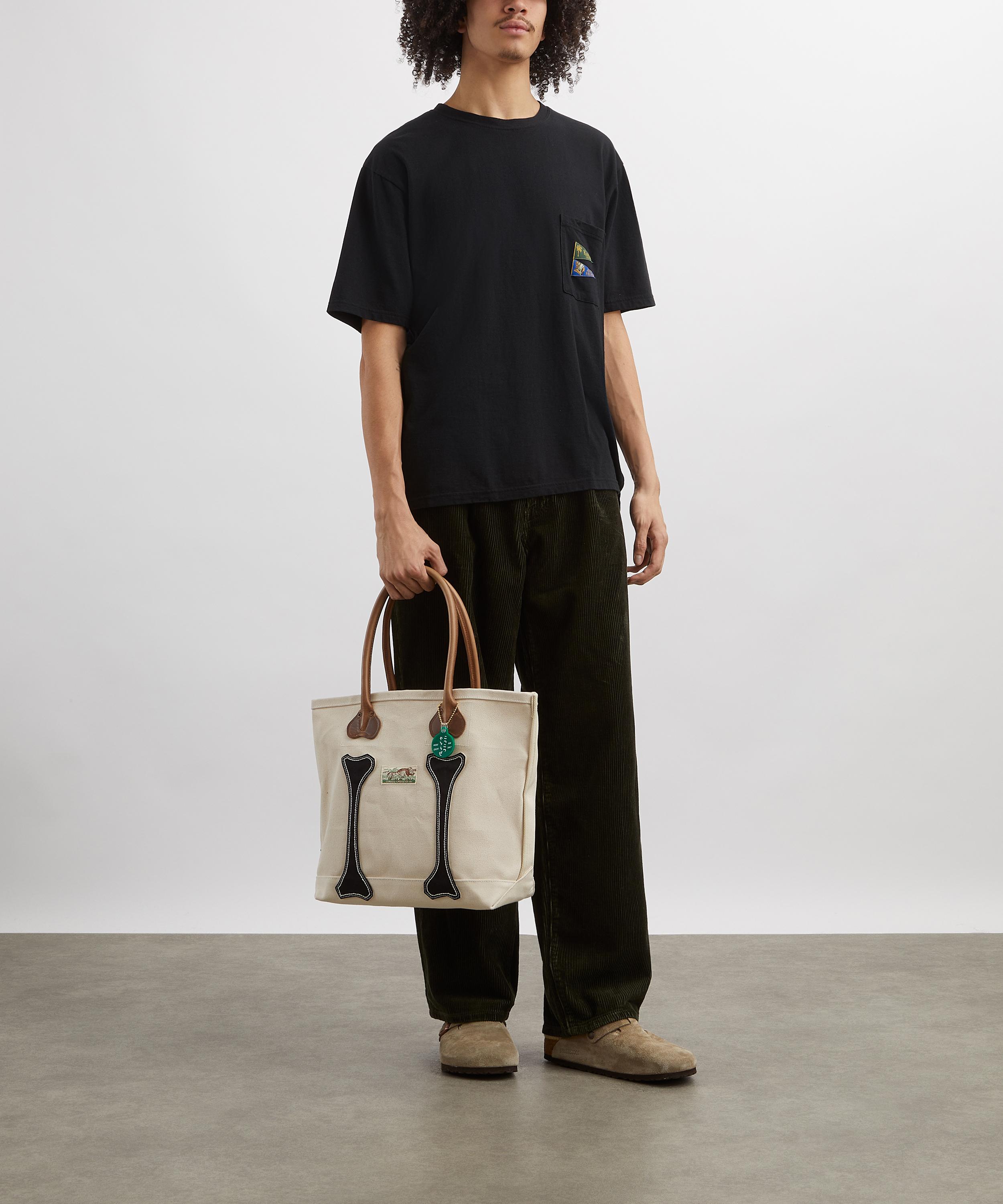 Kapital - PENNANT Embroidered Jersey T-Shirt image number 1