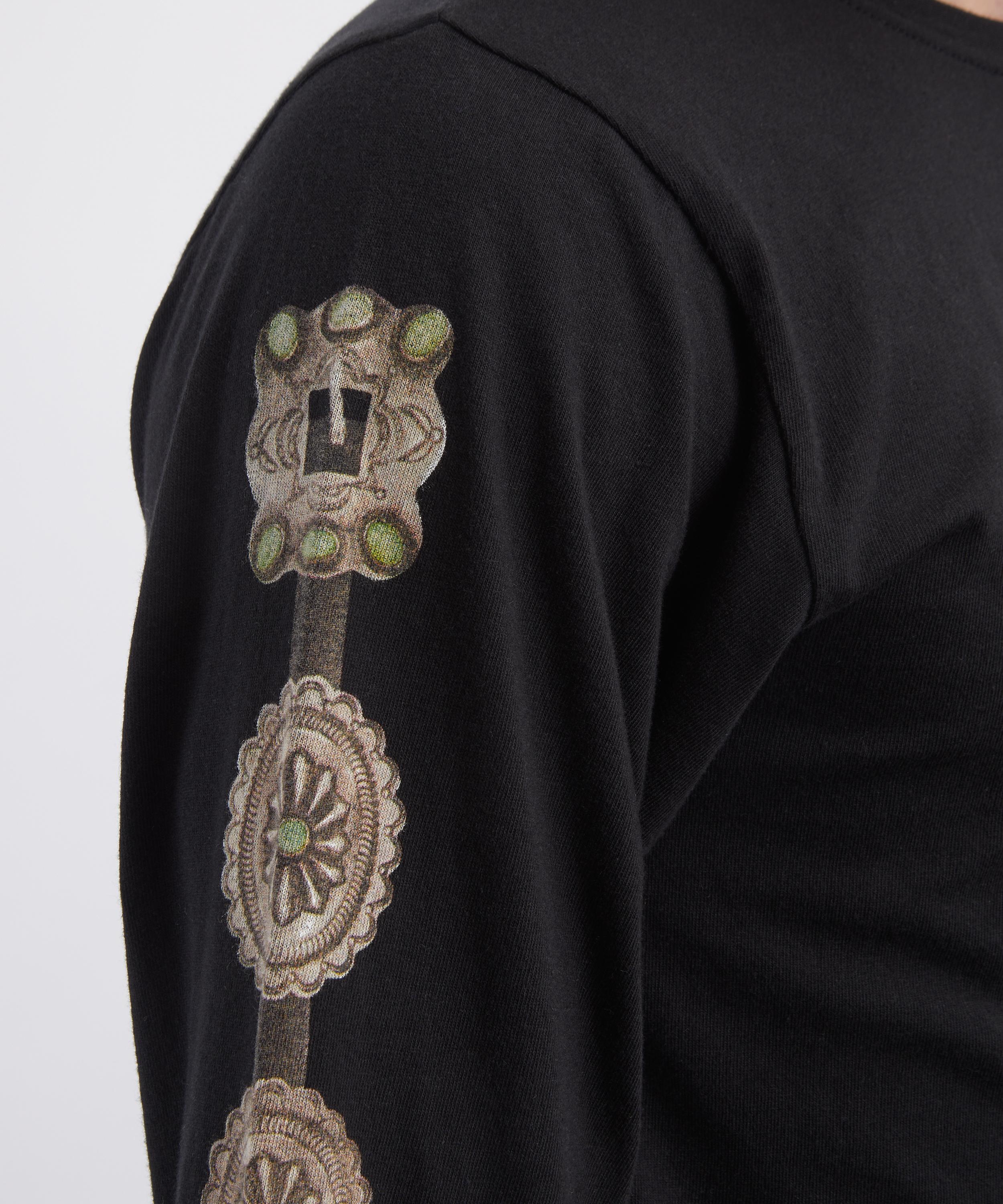 Kapital - Jersey Long-Sleeve Concho T-Shirt image number 4