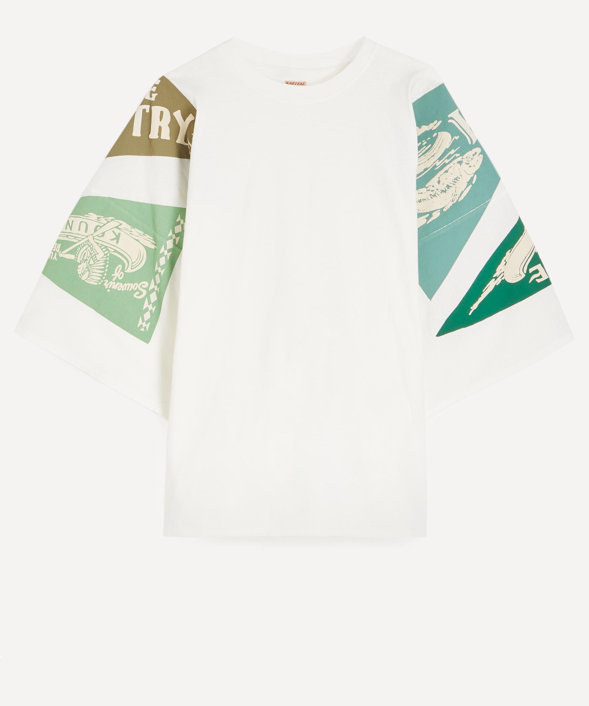 Kapital - Jersey Pennant Yukon Huge T-Shirt