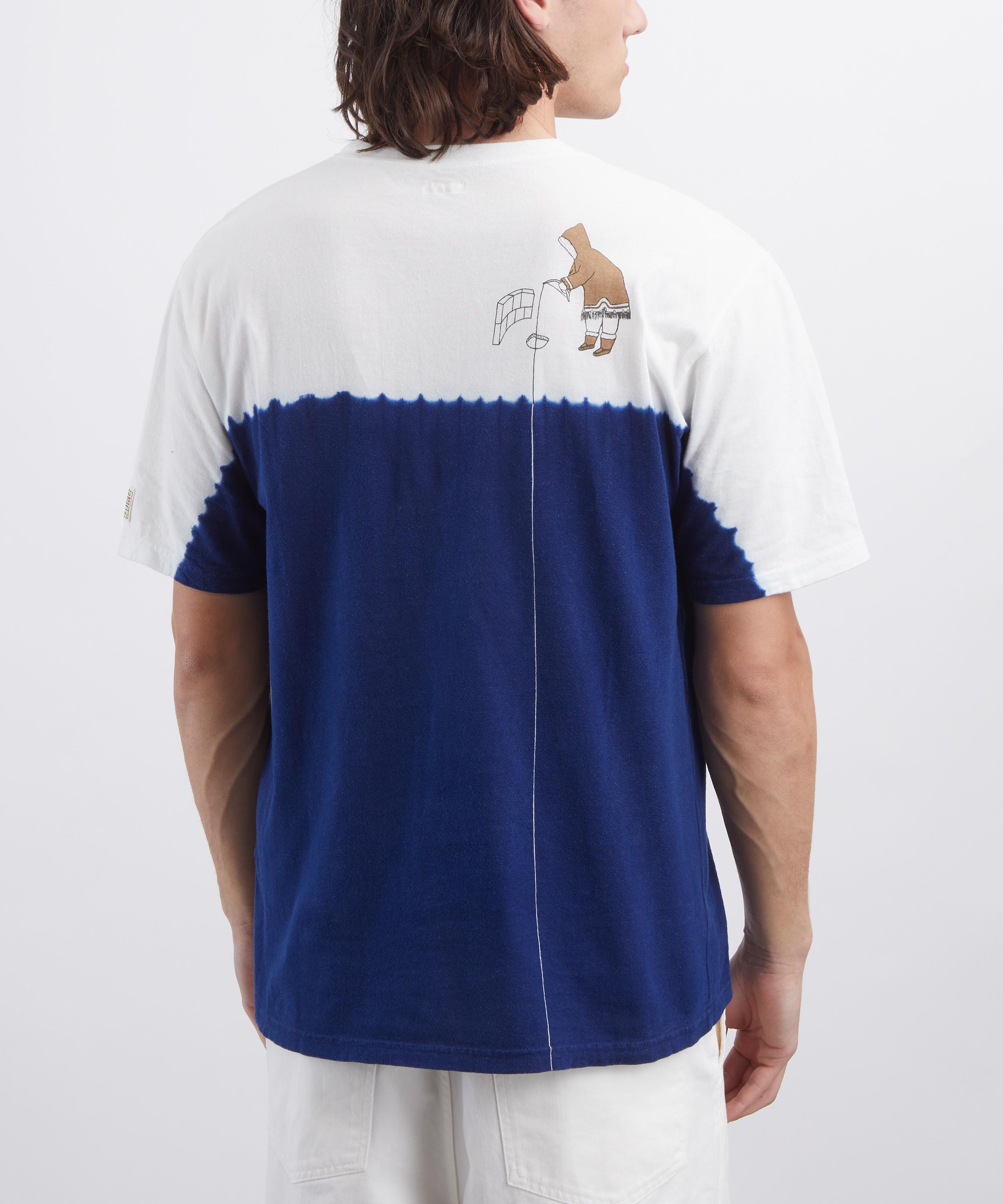 Kapital - Ice Fishing Deep T-Shirt image number 3