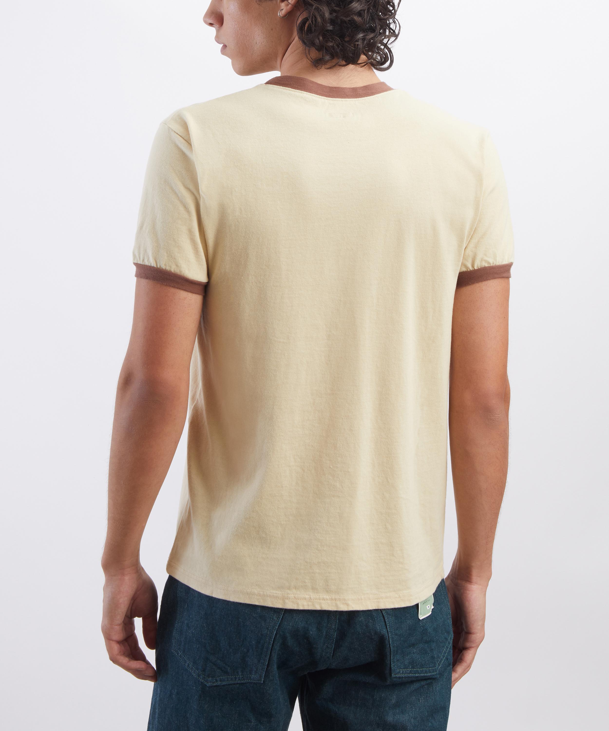 Kapital - 20-Jersey Ringer Tiger T-Shirt image number 3