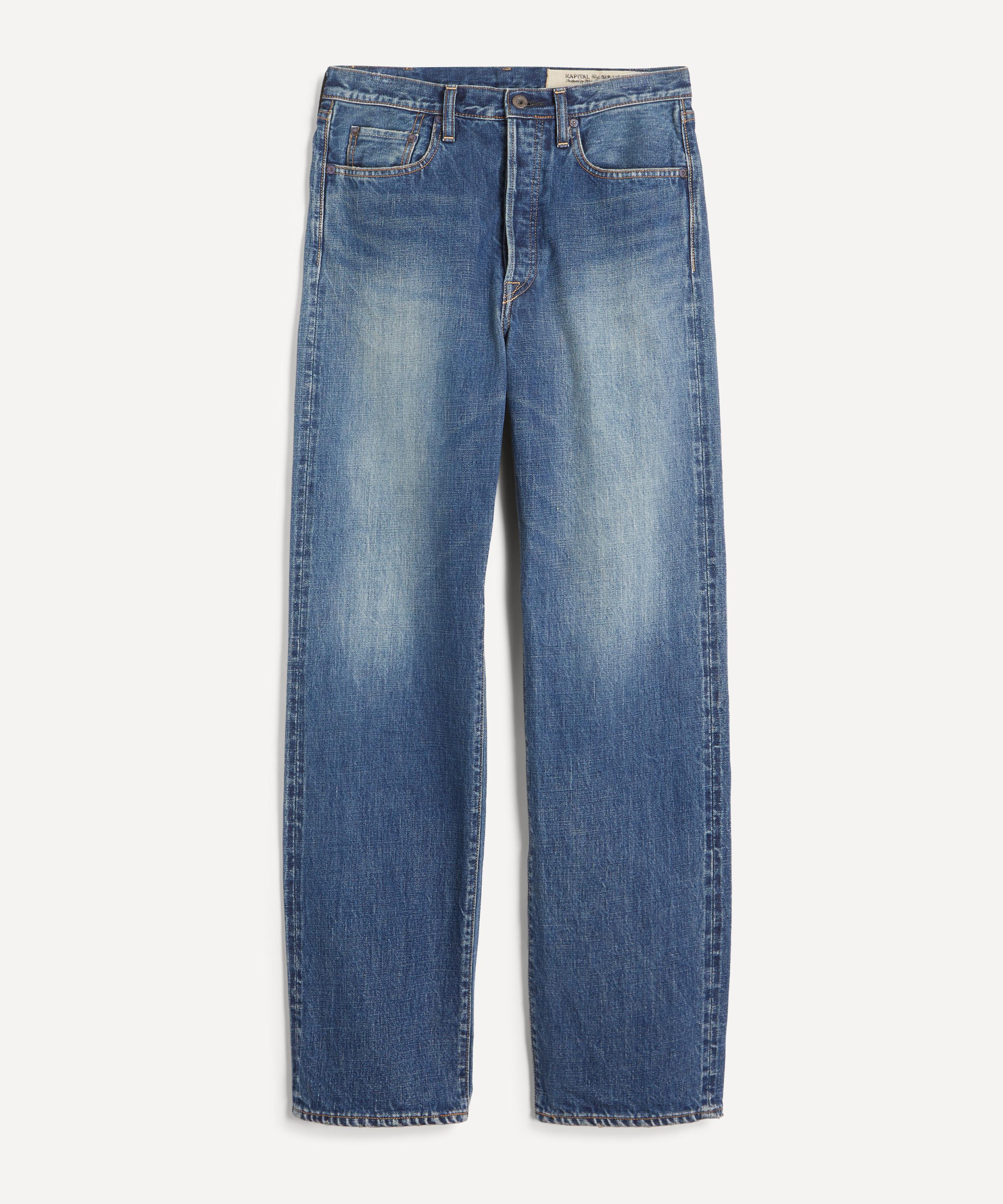 Kapital - 13.5oz Zimbabwe Denim 5P Monkey Cisco Jeans