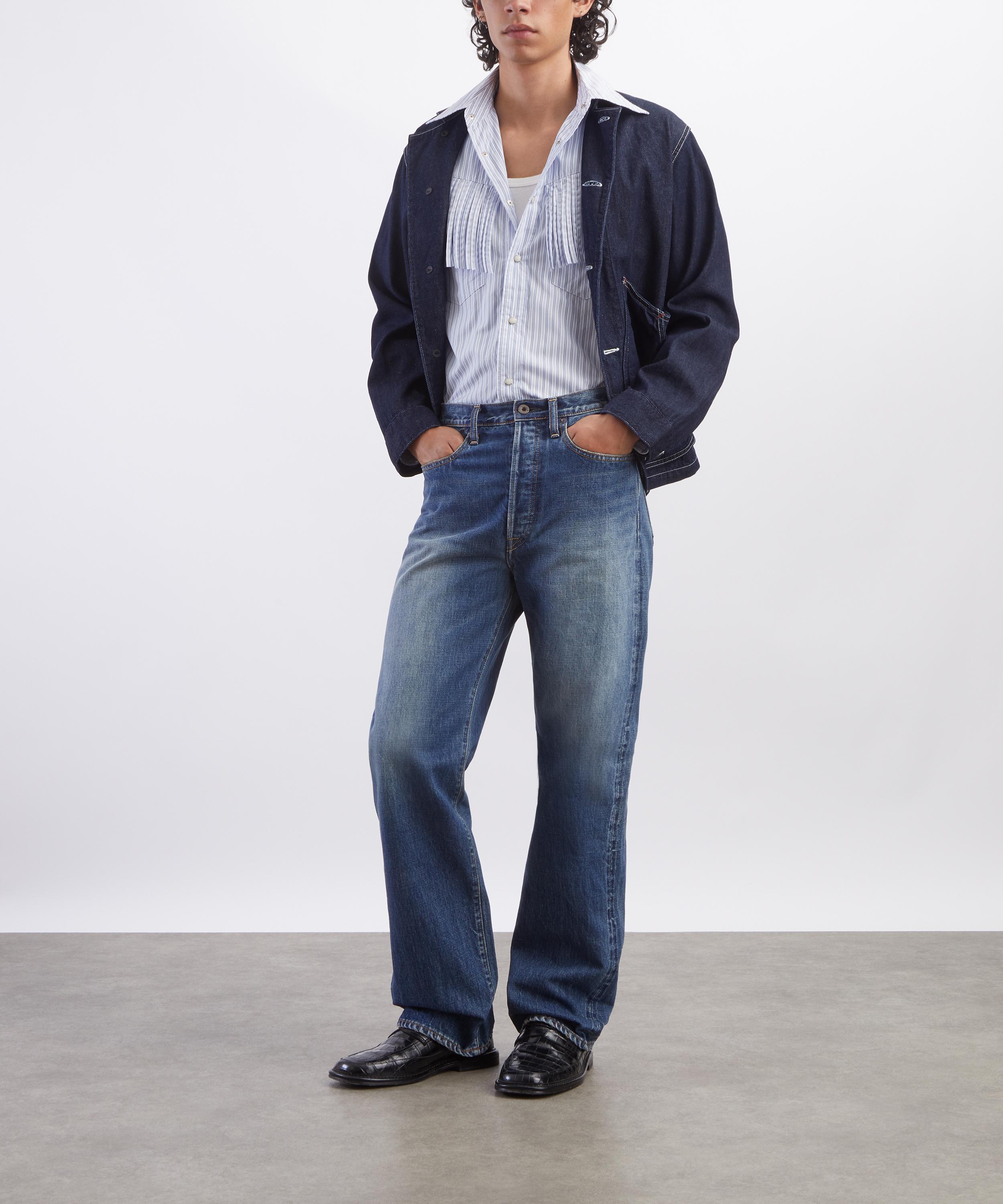 Kapital - 13.5oz Zimbabwe Denim 5P Monkey Cisco Jeans image number 1