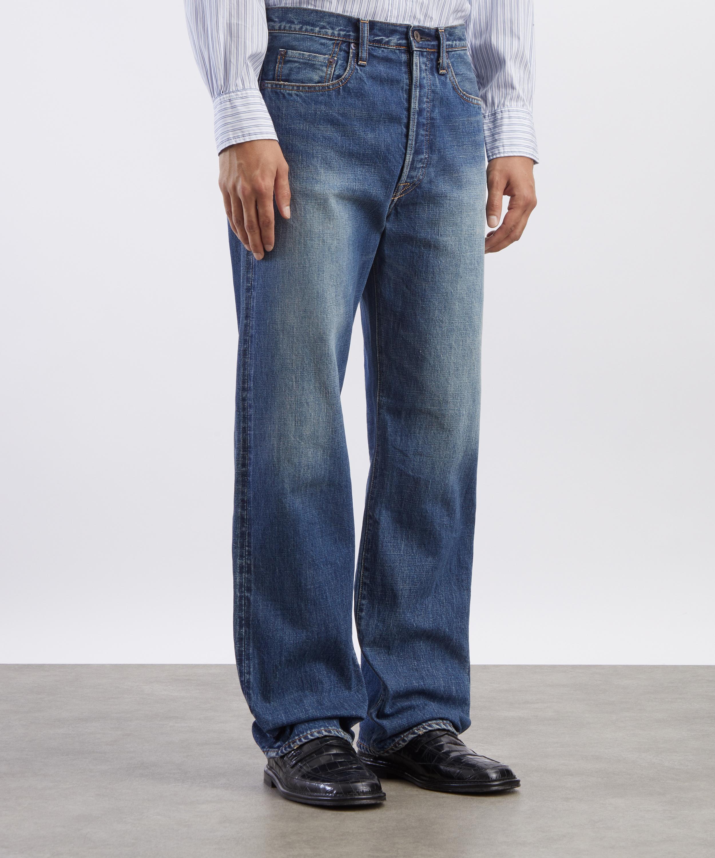Kapital - 13.5oz Zimbabwe Denim 5P Monkey Cisco Jeans image number 2