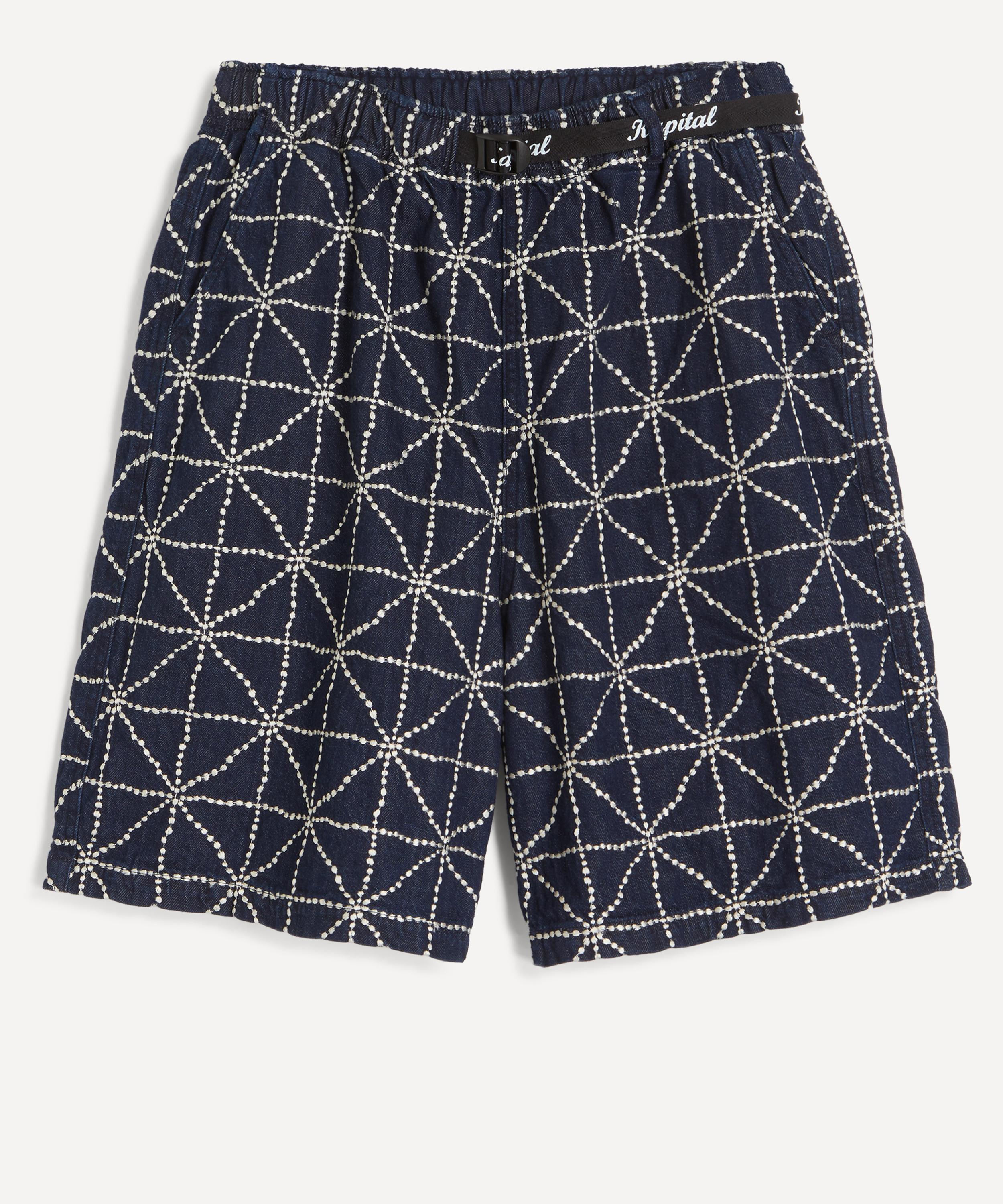 Kapital - 8oz Denim FOLK-DOJO Easy Shorts