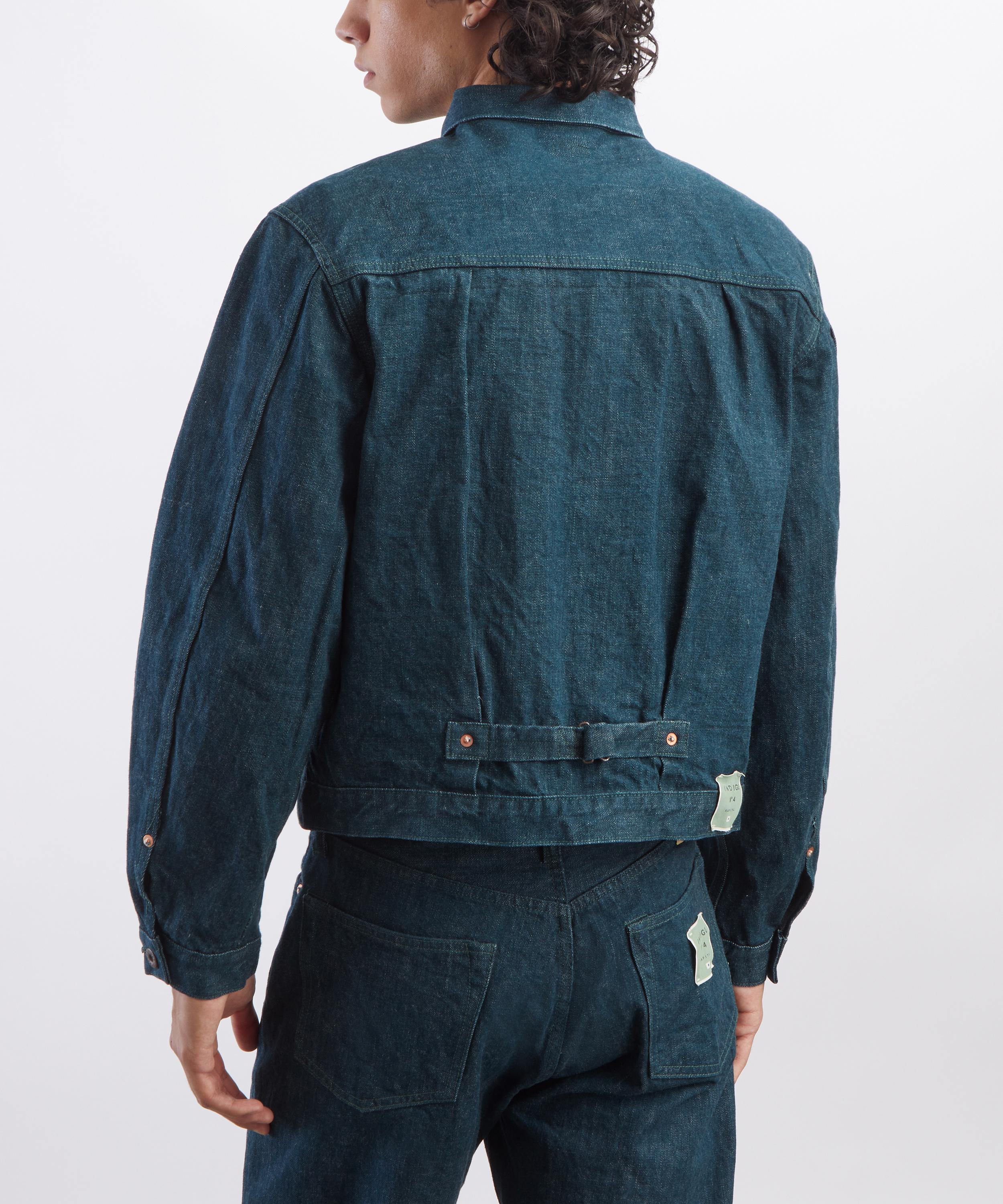 Kapital - No.4 Plant Dye Denim 1st Jacket image number 3