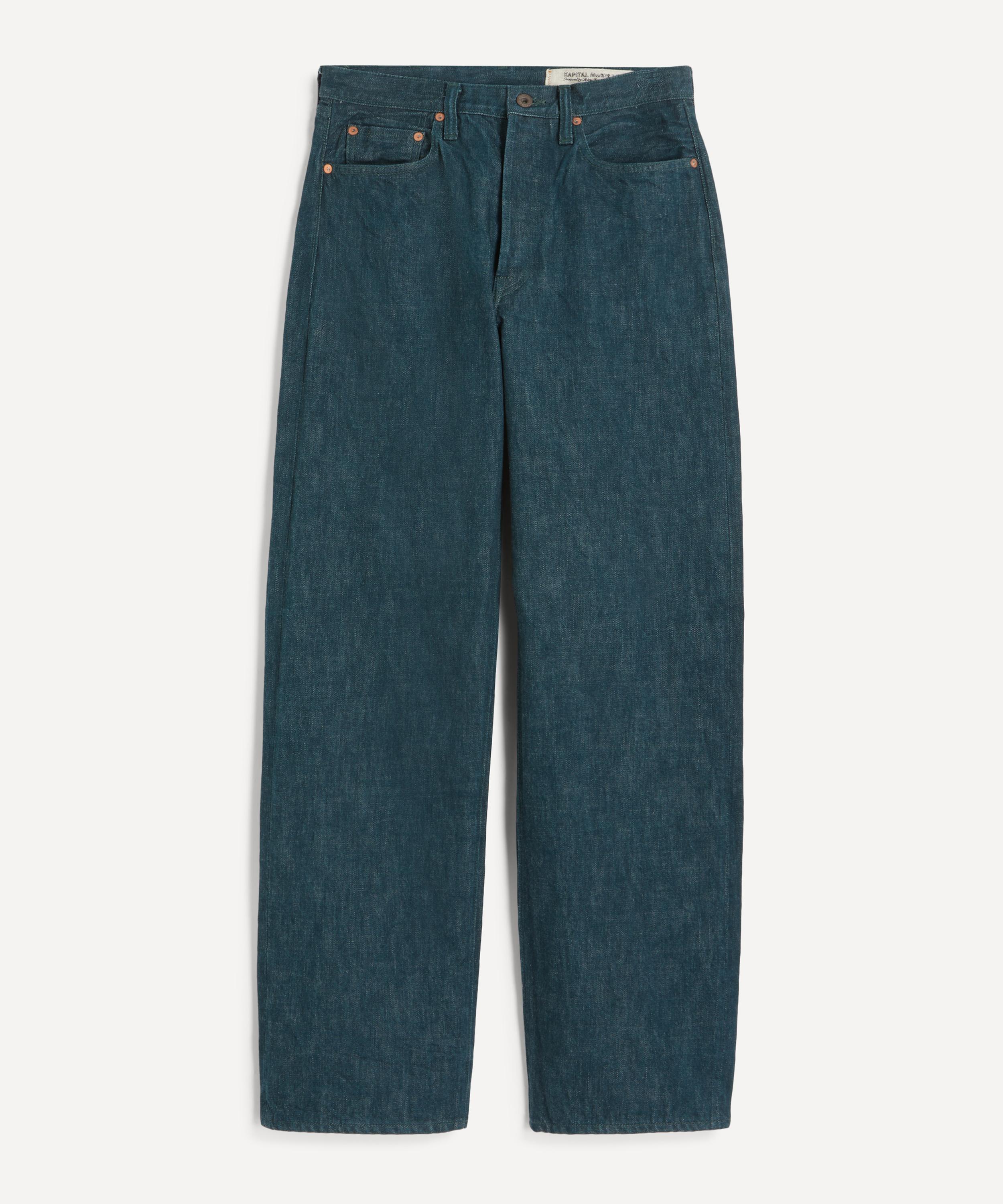 Kapital - No.4 Plant Dye Denim 5P Monkey TH Jeans
