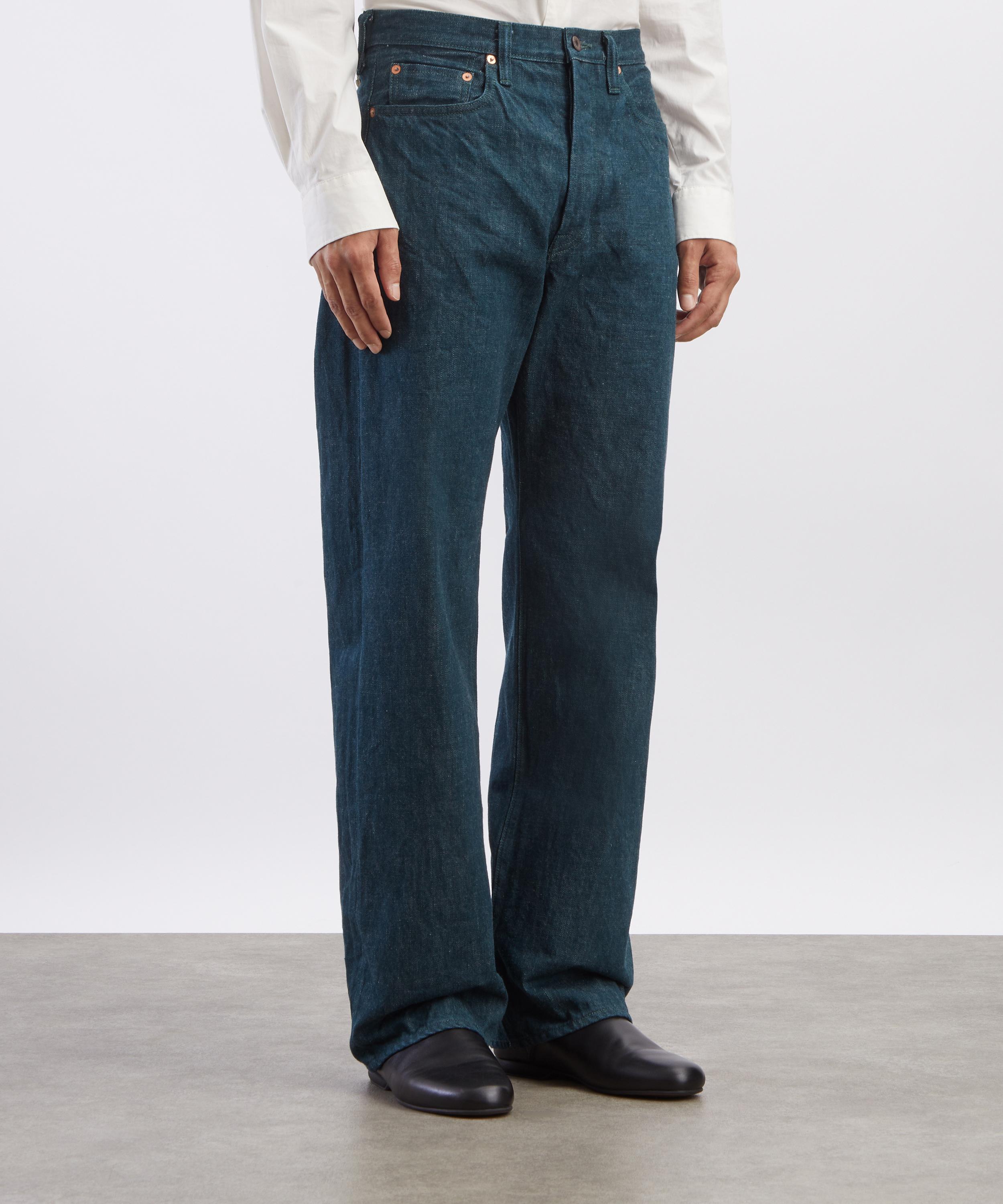 Kapital - No.4 Plant Dye Denim 5P Monkey TH Jeans image number 2