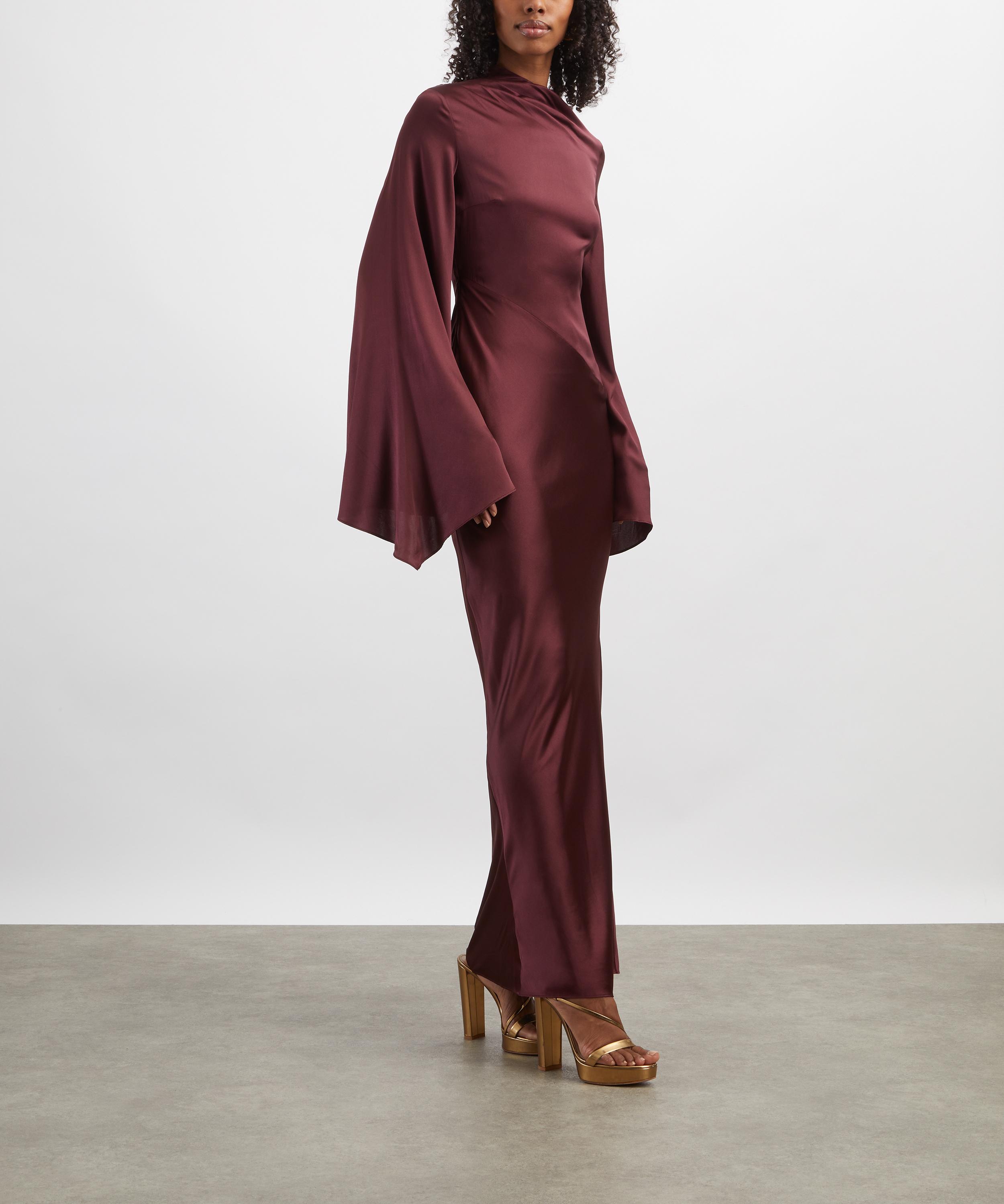 De La Vali - Ondas Silk Maxi Dress image number 1