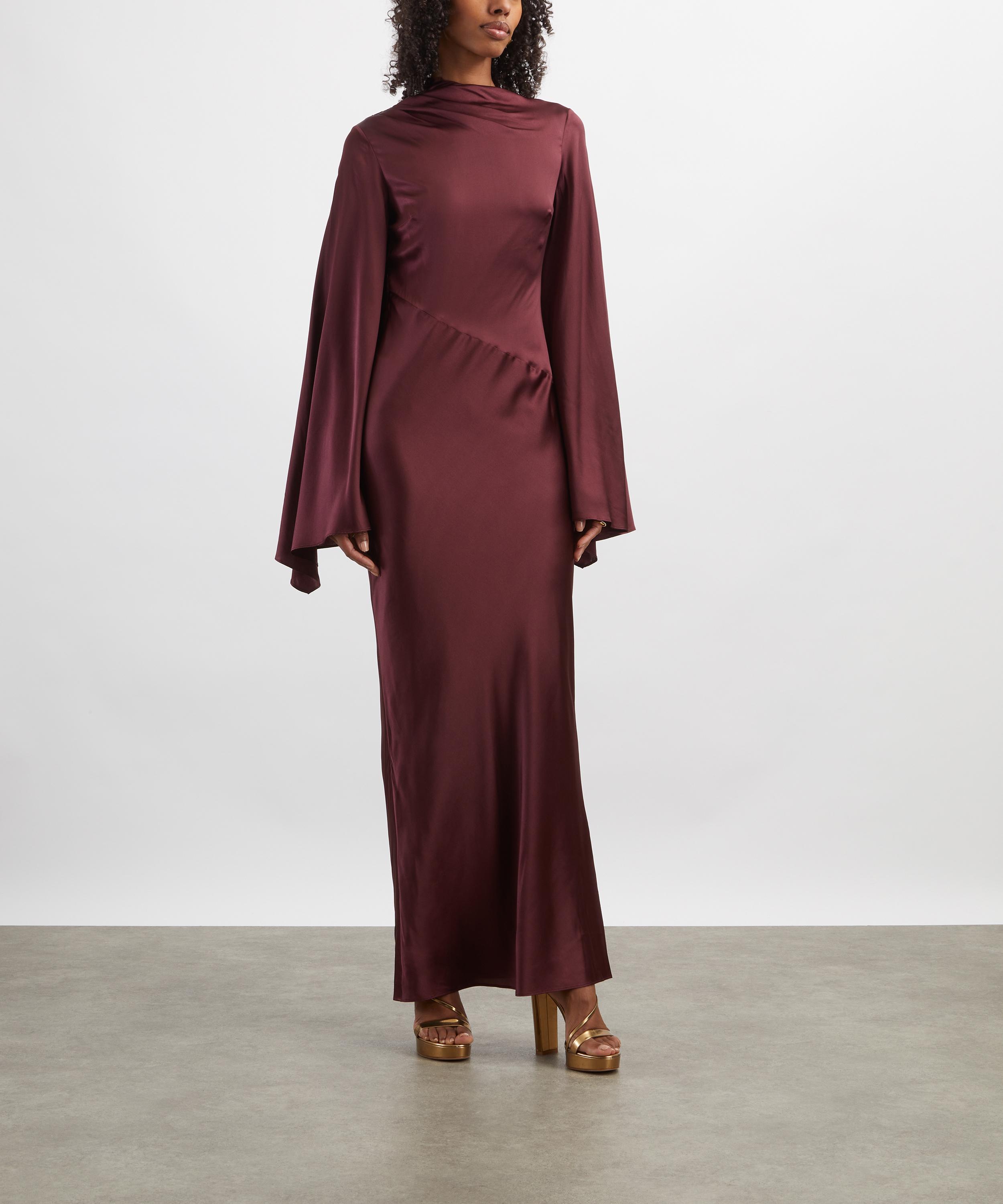 De La Vali - Ondas Silk Maxi Dress image number 2