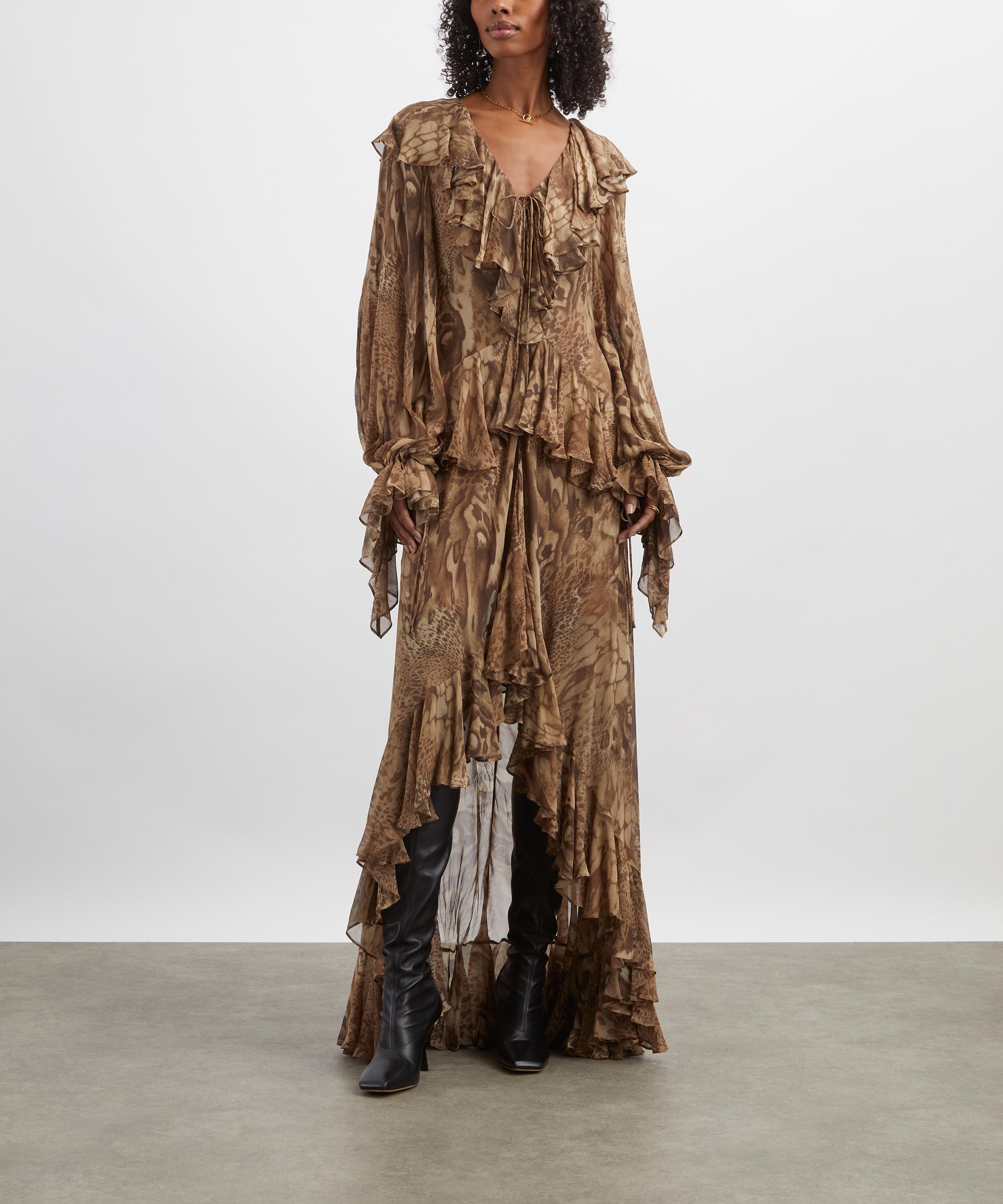 De La Vali - Kona Ruffle Maxi Dress image number 2