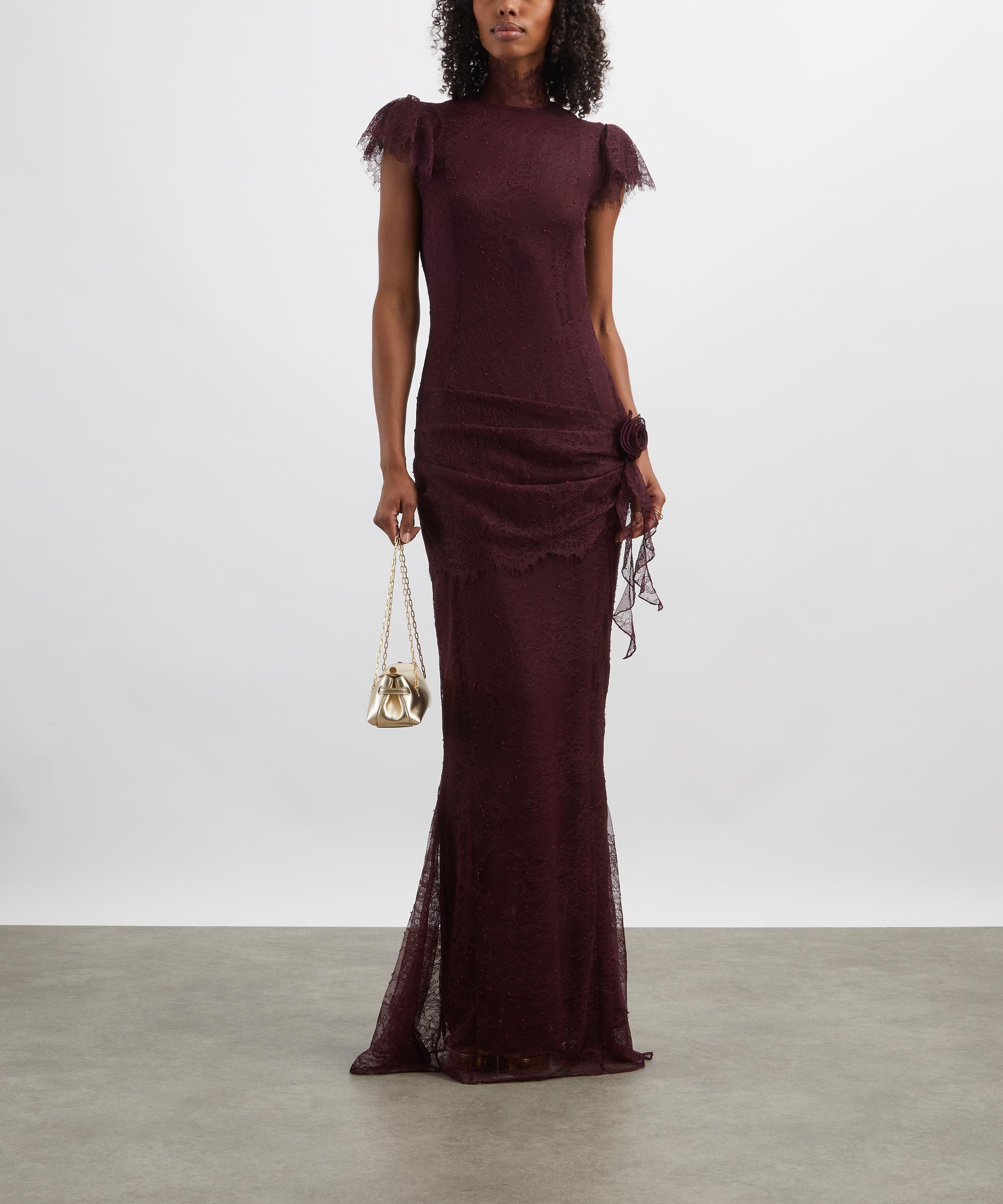 De La Vali - Silentium Lace Maxi Dress image number 1