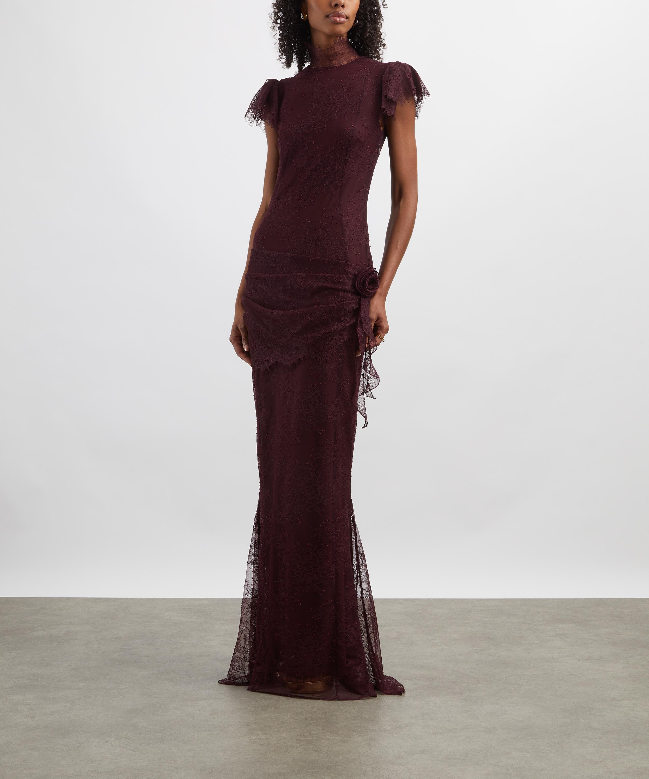De La Vali - Silentium Lace Maxi Dress image number 2