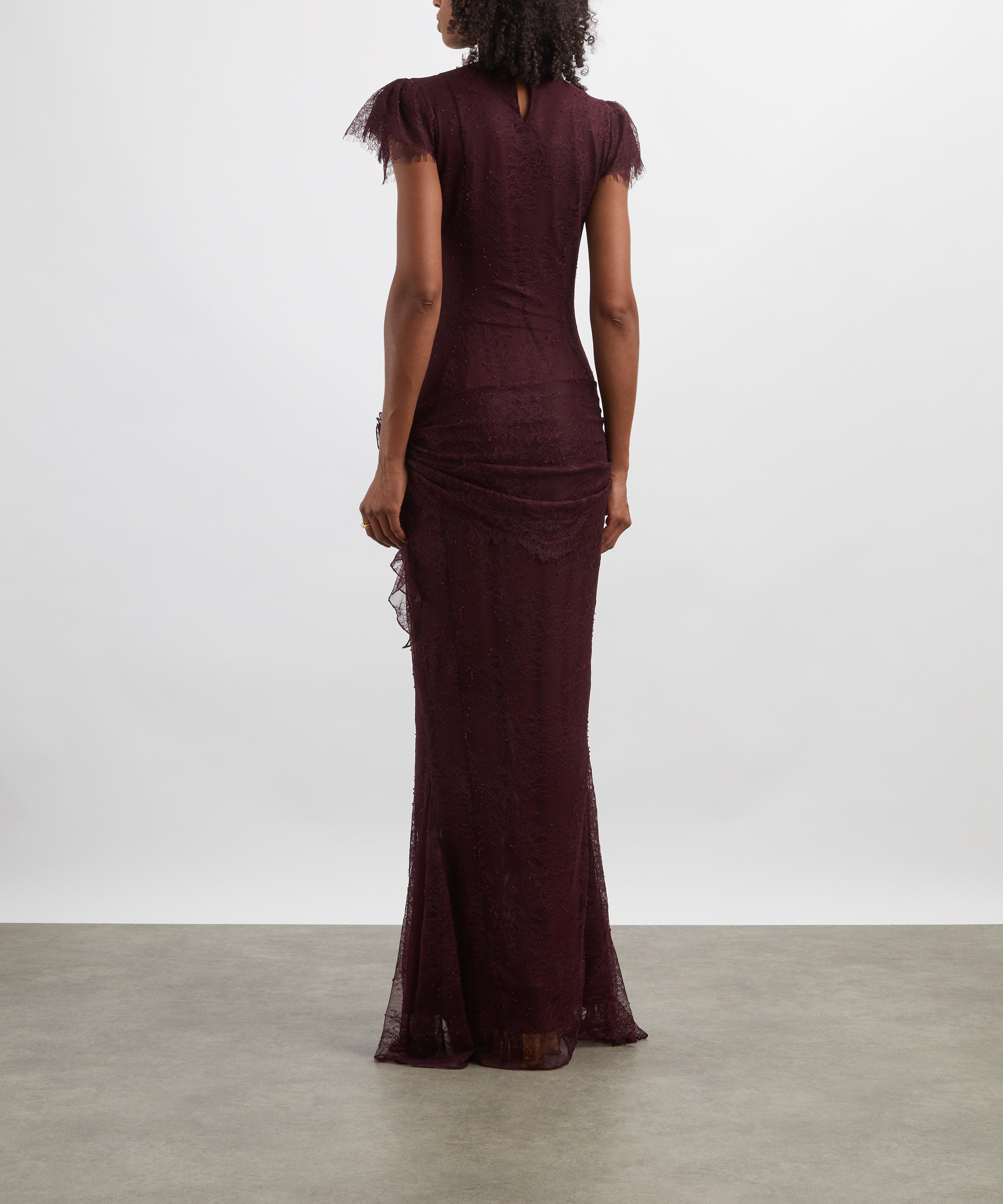 De La Vali - Silentium Lace Maxi Dress image number 3