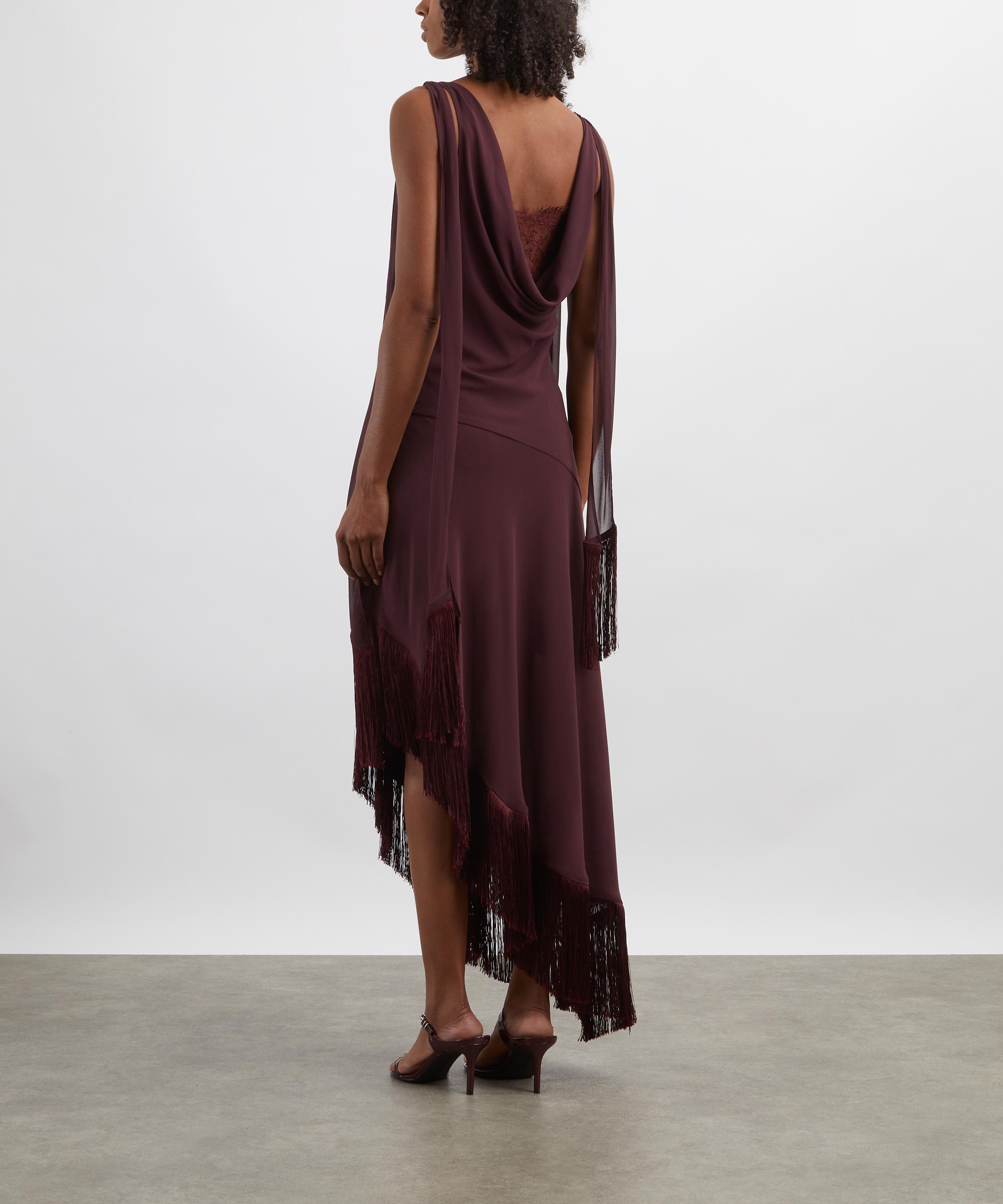 De La Vali - Mistral Fringe Midi Dress image number 3