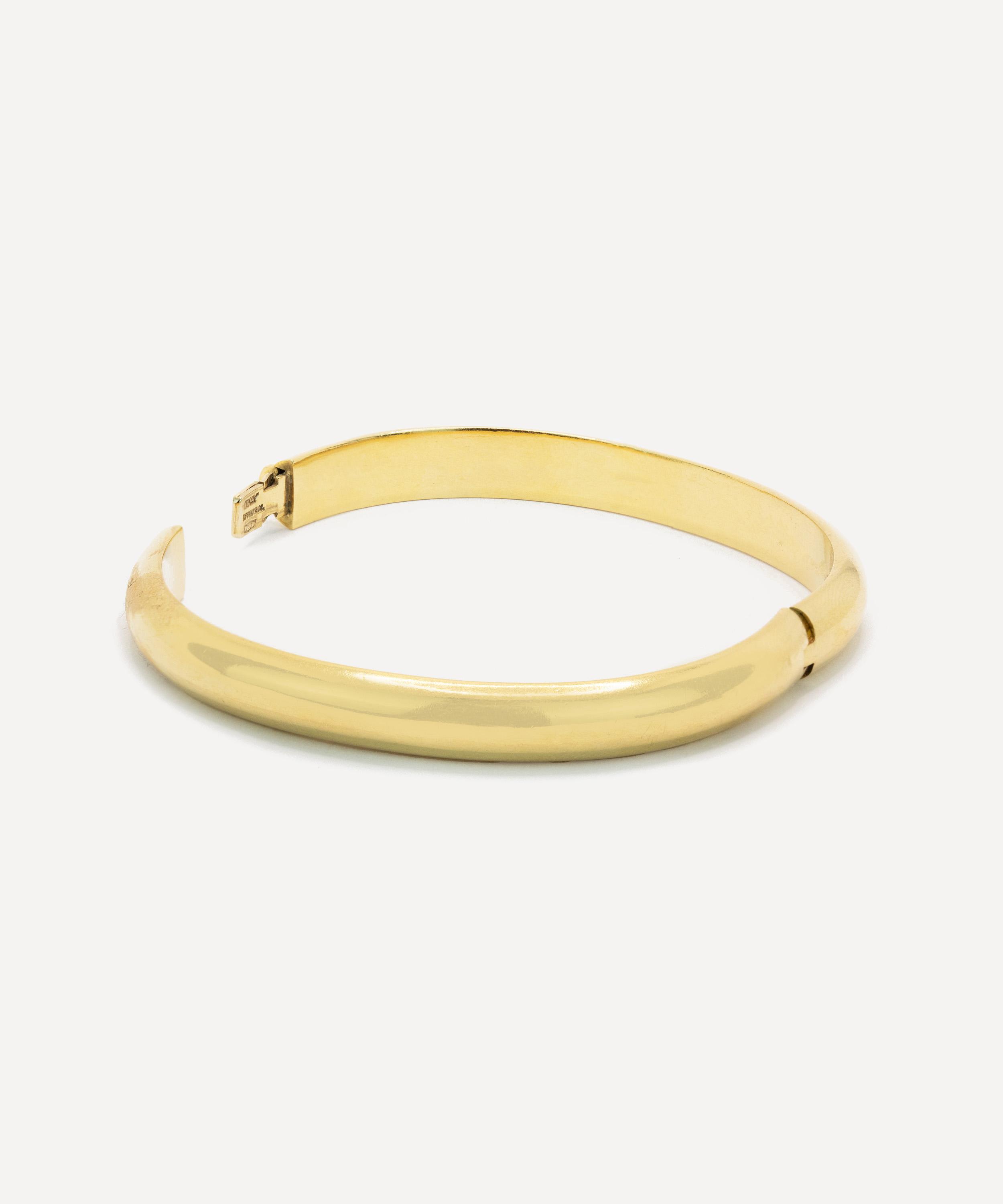 Kojis - 18ct Gold Tiffany Bangle Bracelet image number 1