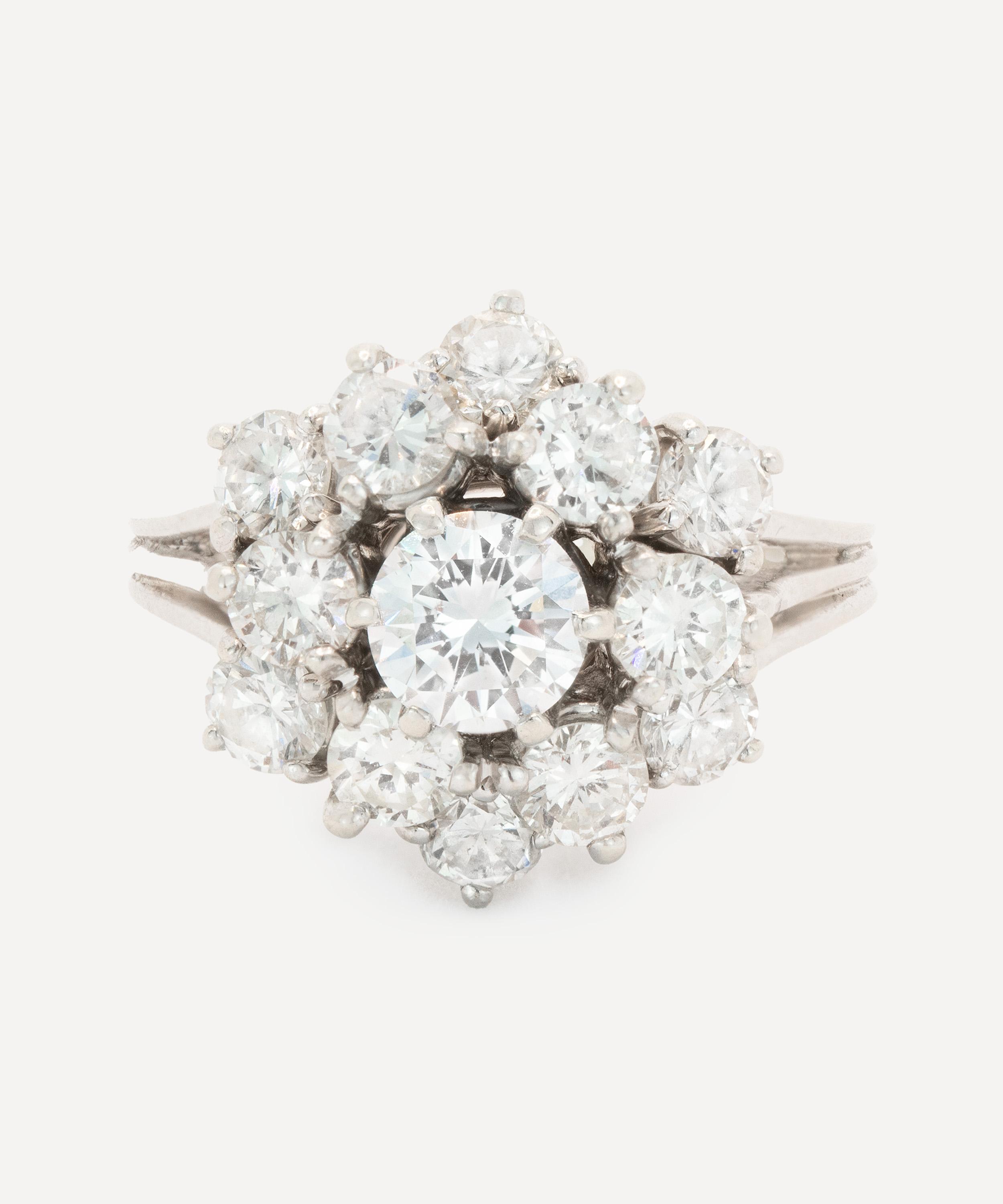 Kojis - 14ct White Gold Baumstein Diamond Ring