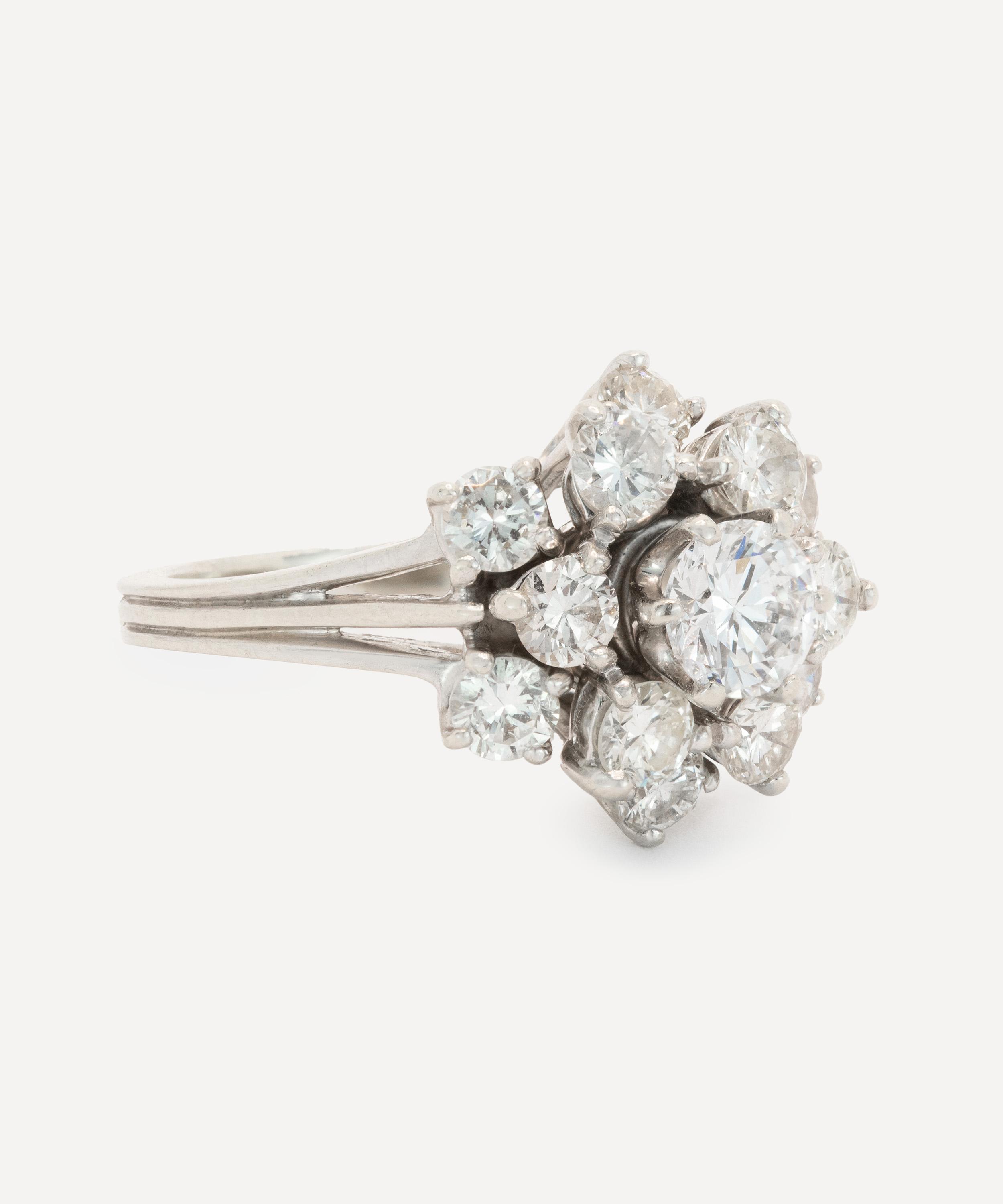 Kojis - 14ct White Gold Baumstein Diamond Ring image number 1