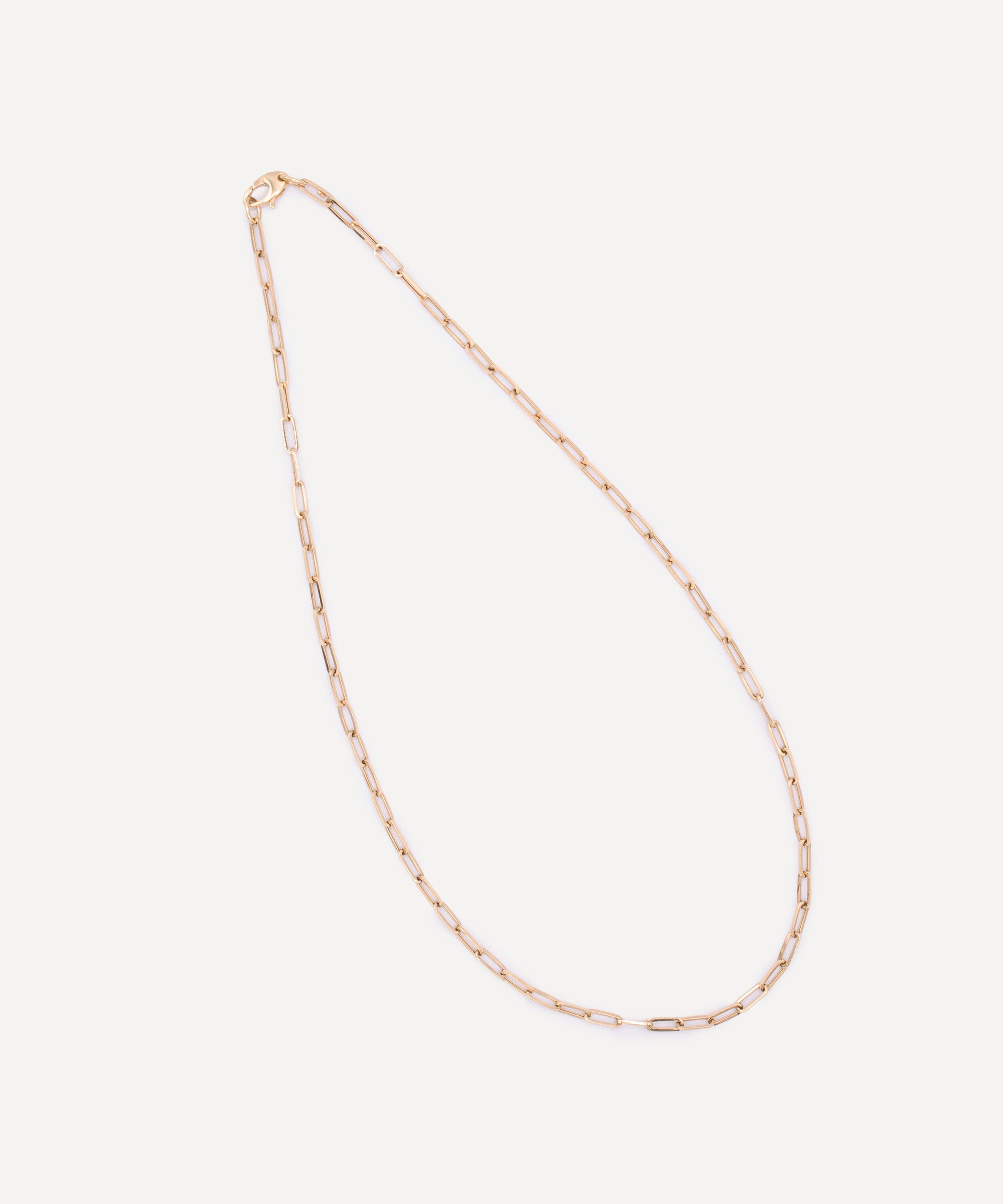 Kojis - 14ct Gold Paperlink Chain Necklace image number 1