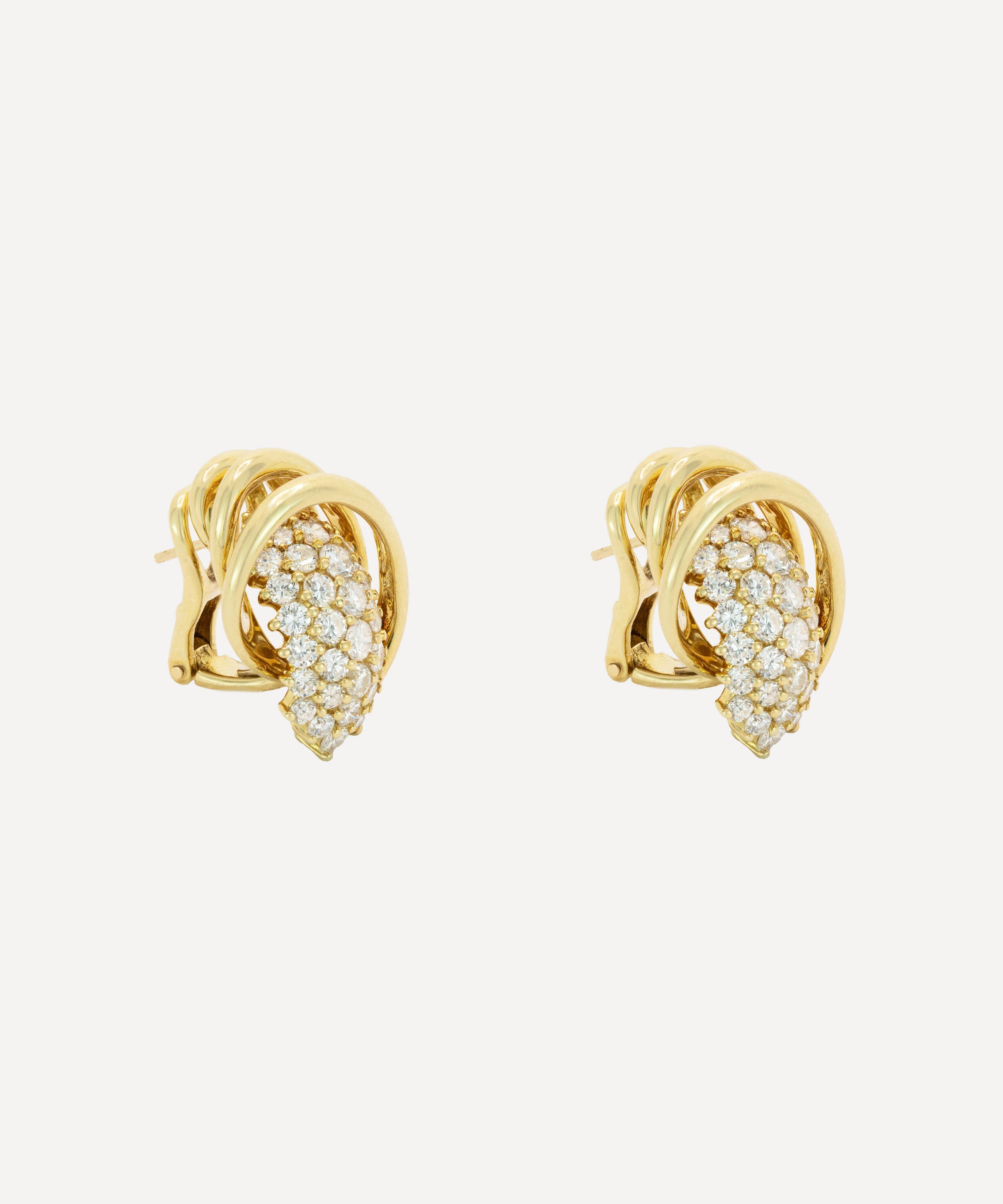 Kojis - 14ct Gold Jose Hesse Diamond Earrings image number 1