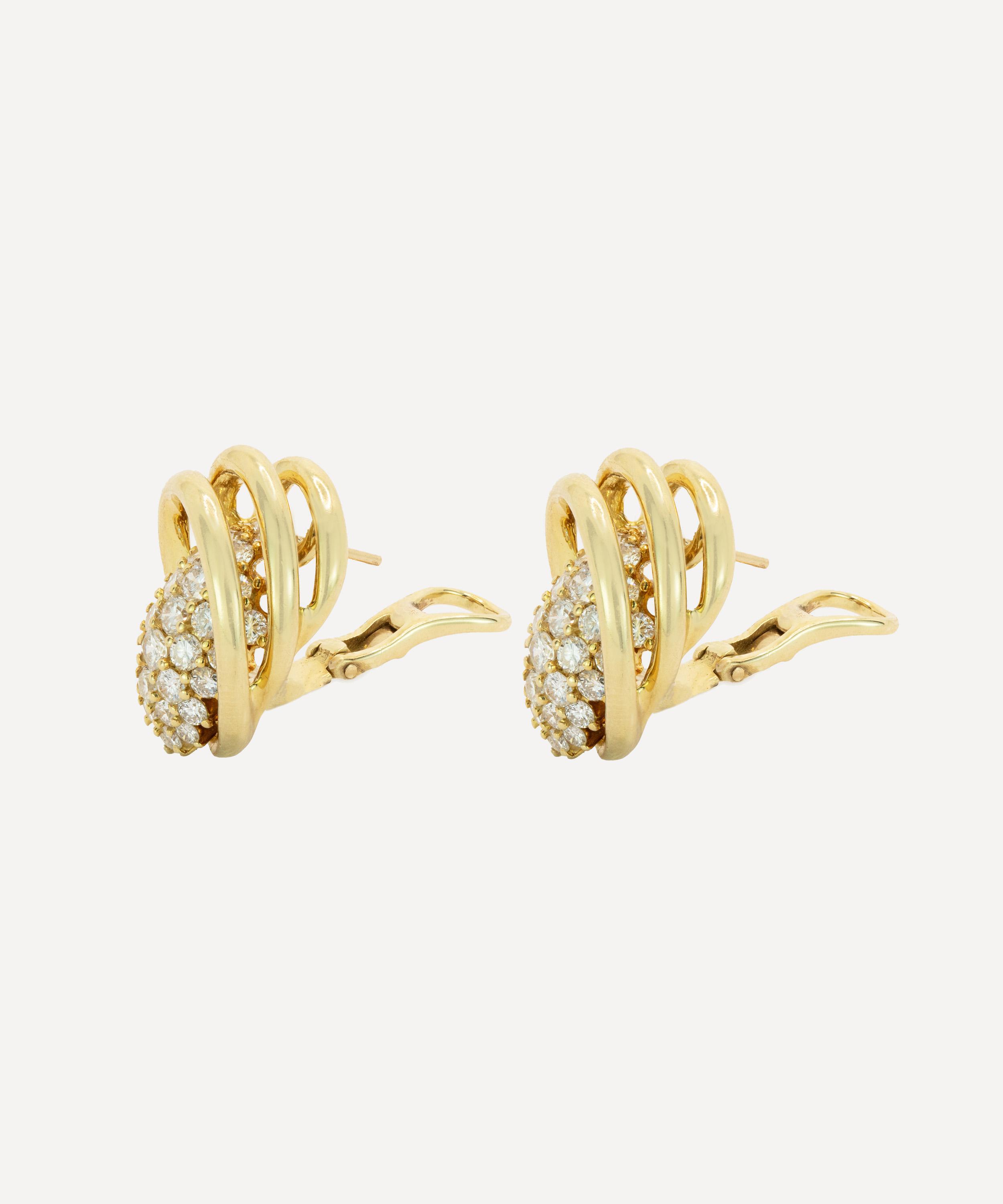Kojis - 14ct Gold Jose Hesse Diamond Earrings image number 2