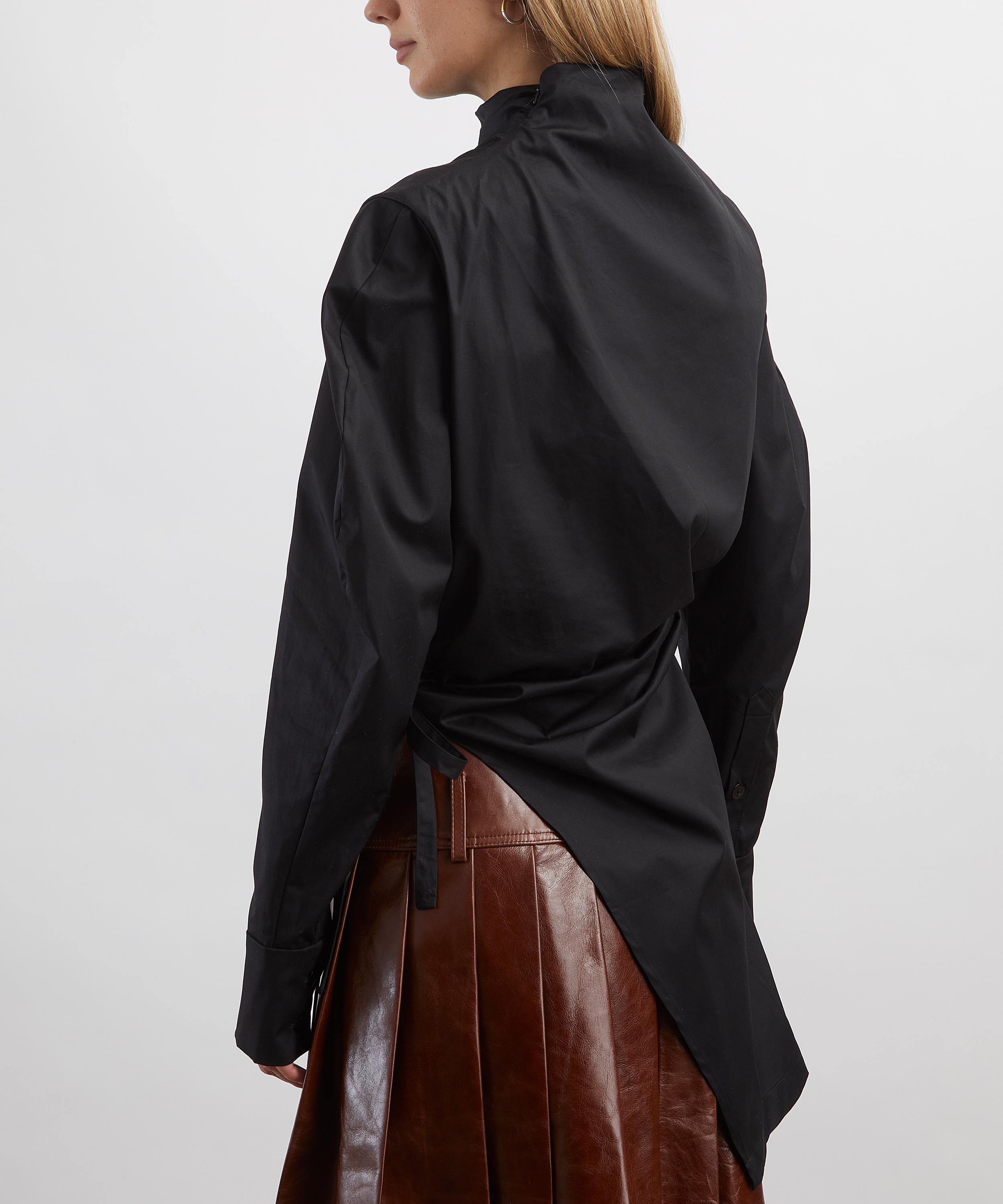 Tolu Coker - Draped Asymmetric Blouse image number 3