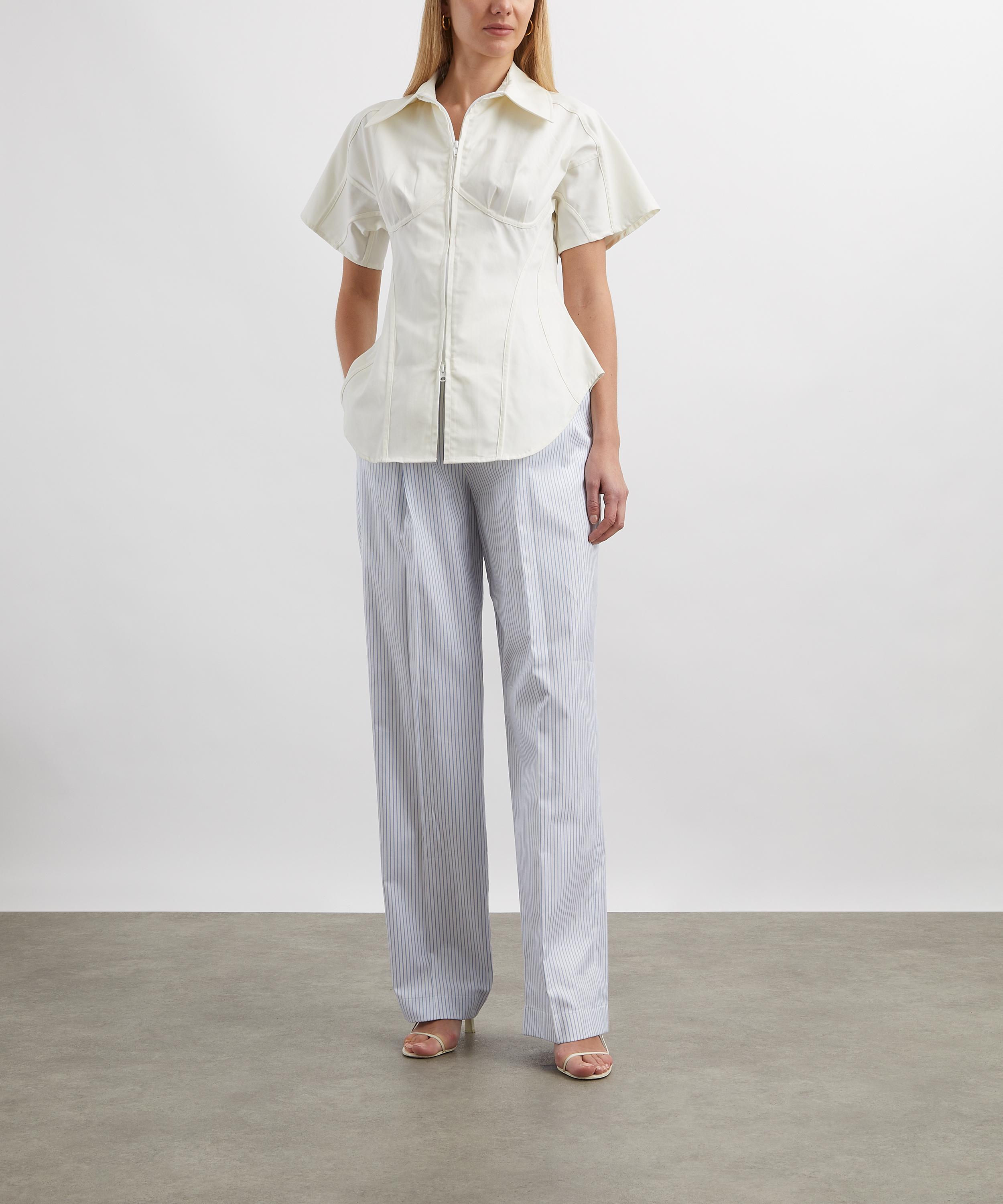 Tolu Coker - Panelled Contour Bustier Blouse image number 1