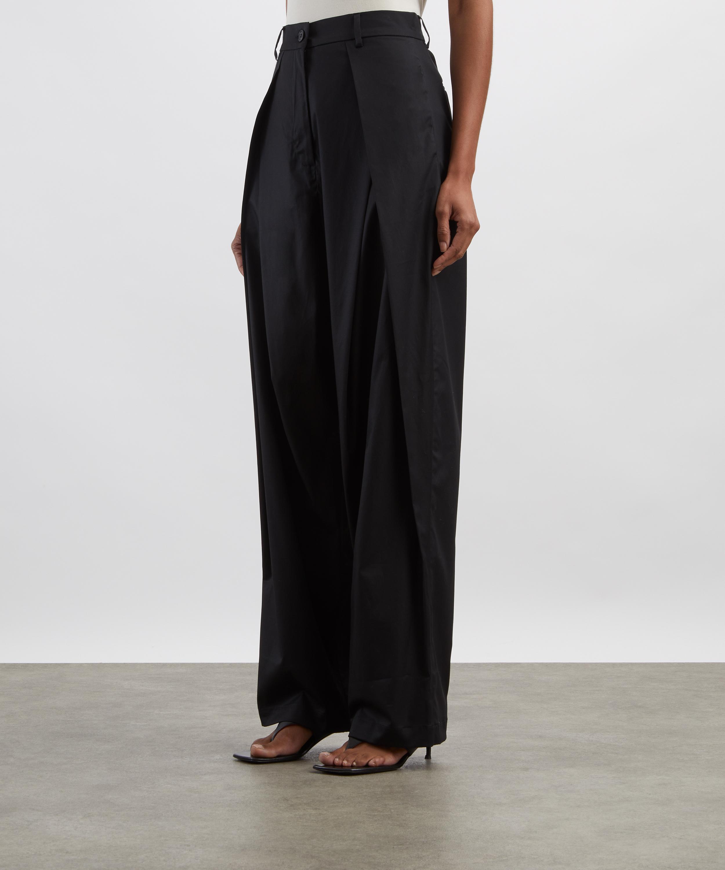Tolu Coker - Overlap Pleat Tailored Trousers image number 2