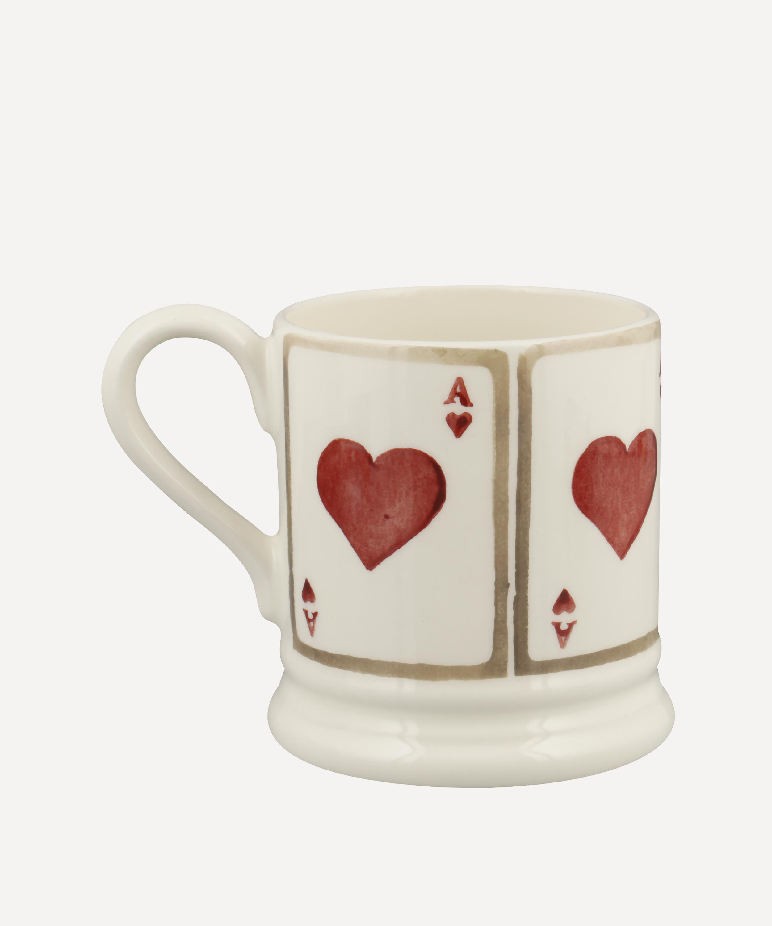Emma Bridgewater - Ace of Hearts Half-Pint Mug image number 1