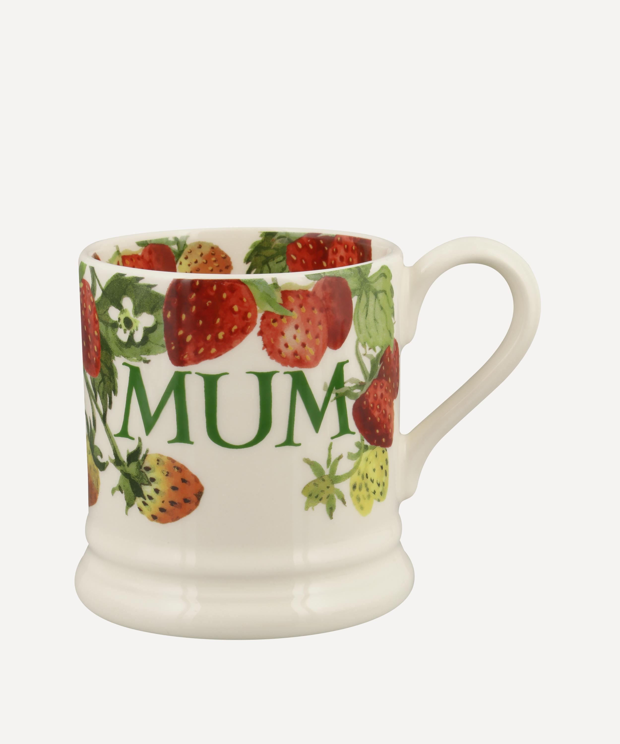 Emma Bridgewater - Strawberries and Mum Half-Pint Mug