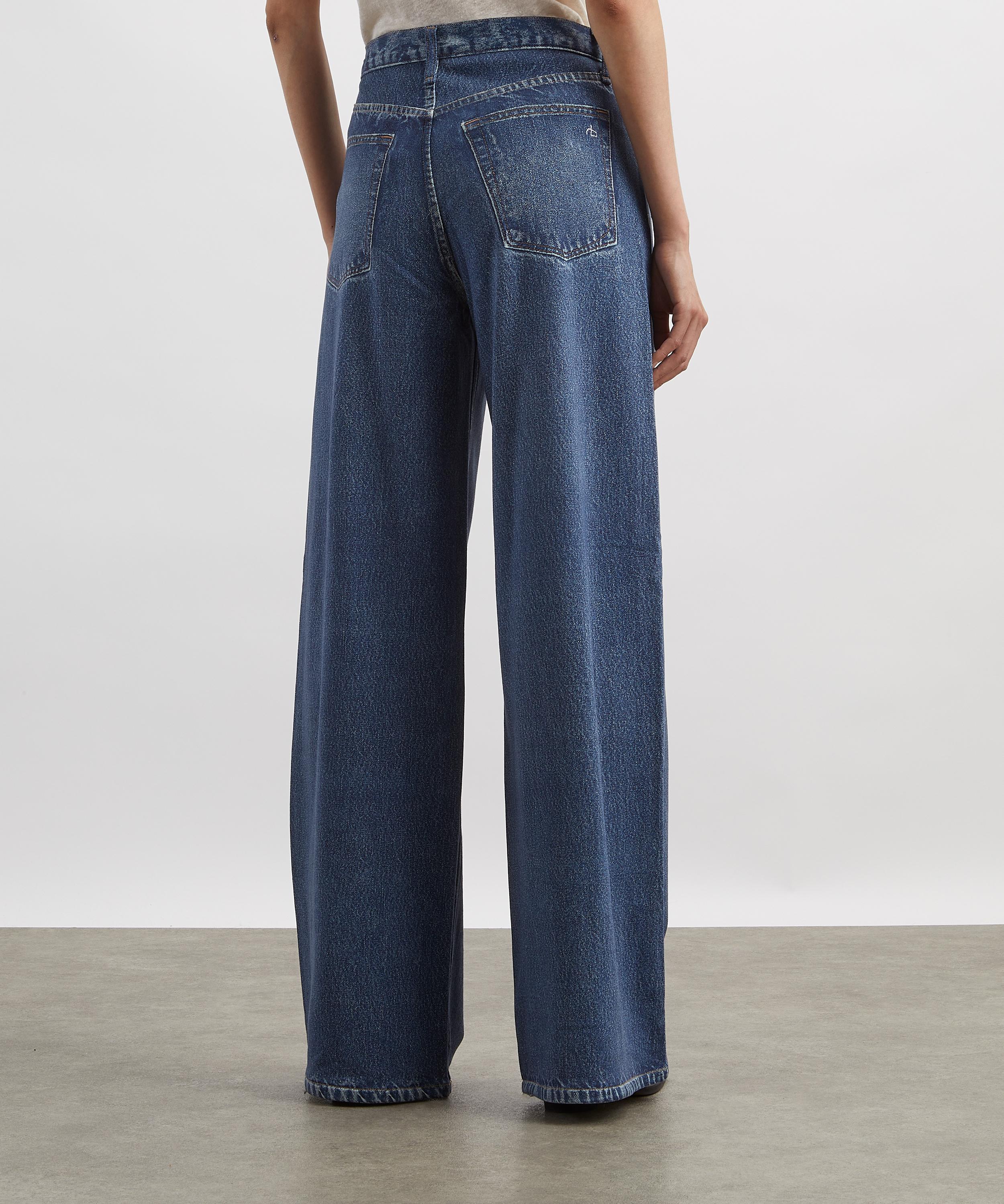Rag & Bone - Miramar Sofie Wide-Leg Trousers in Almeda image number 3